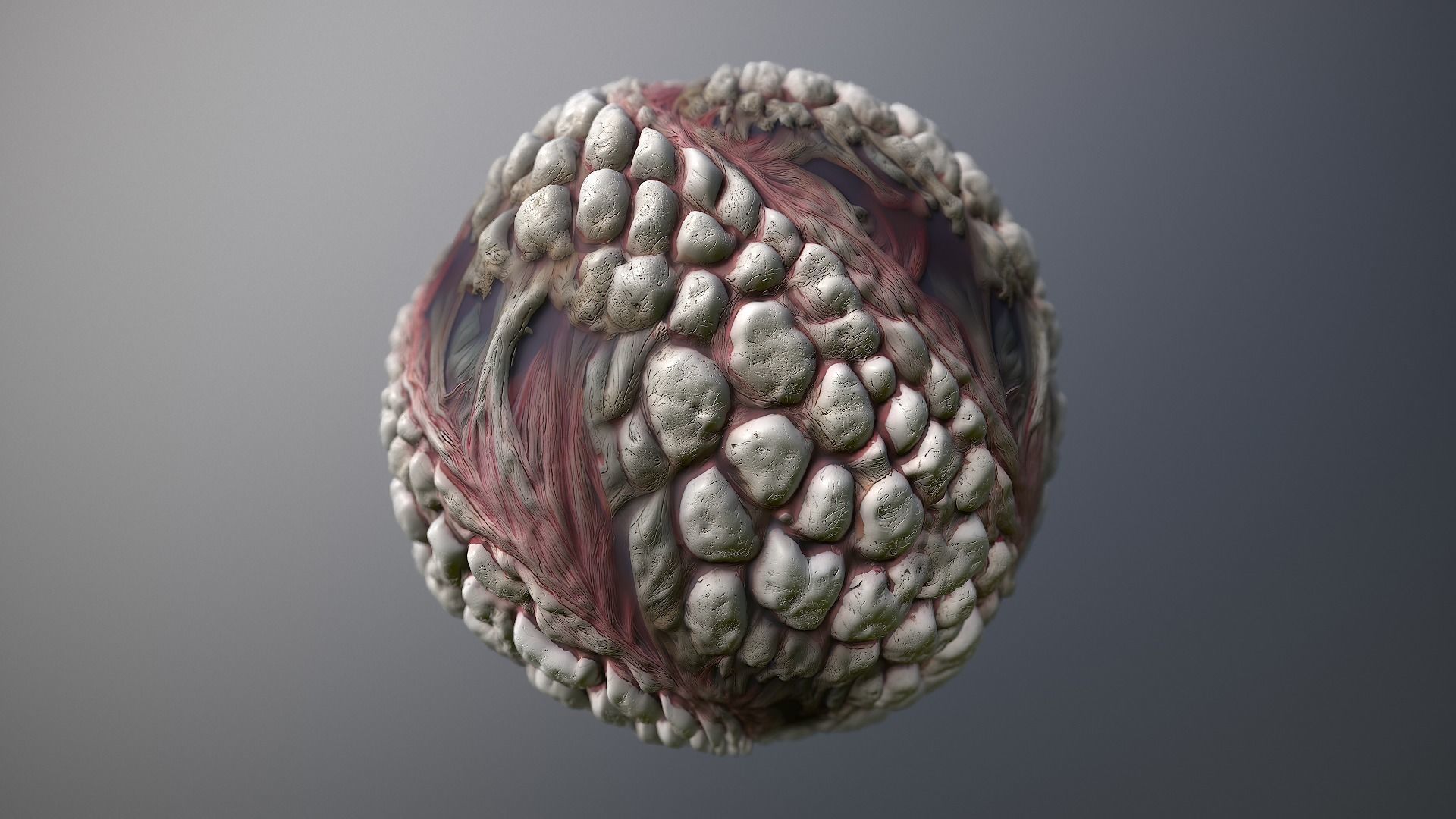 Material Skin Monster 9 Seamless PBR Texture Texture_8