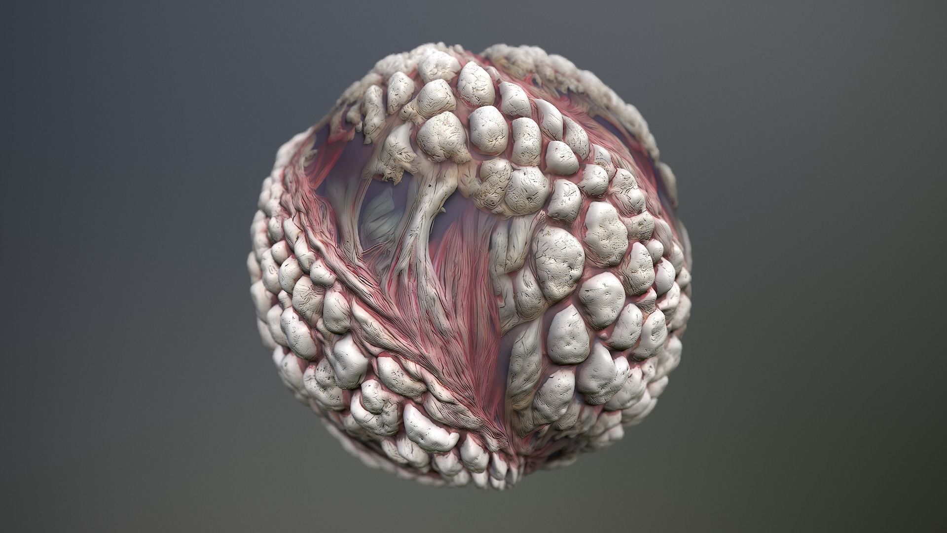 Material Skin Monster 9 Seamless PBR Texture Texture_14