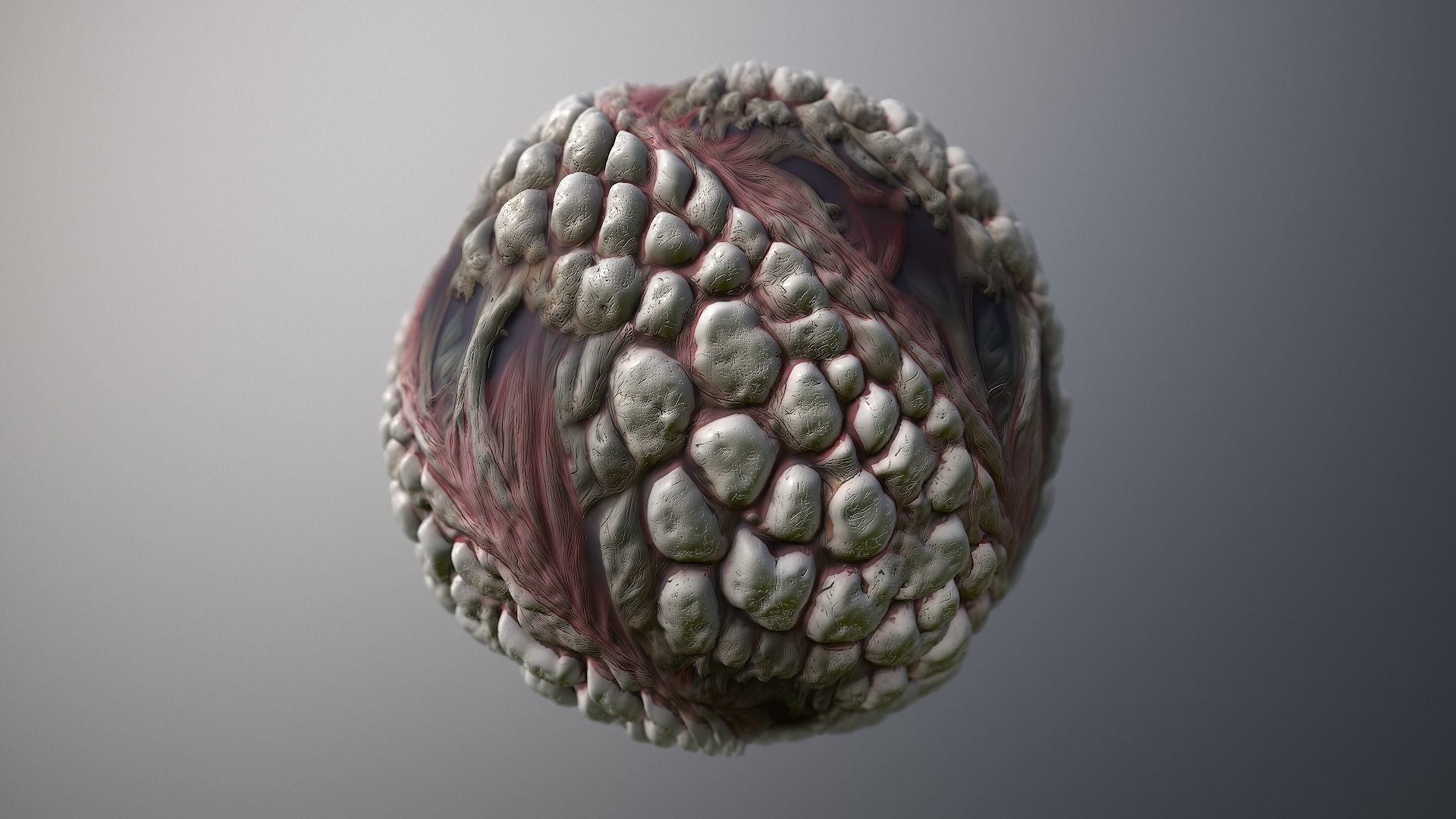 Material Skin Monster 9 Seamless PBR Texture Texture_7