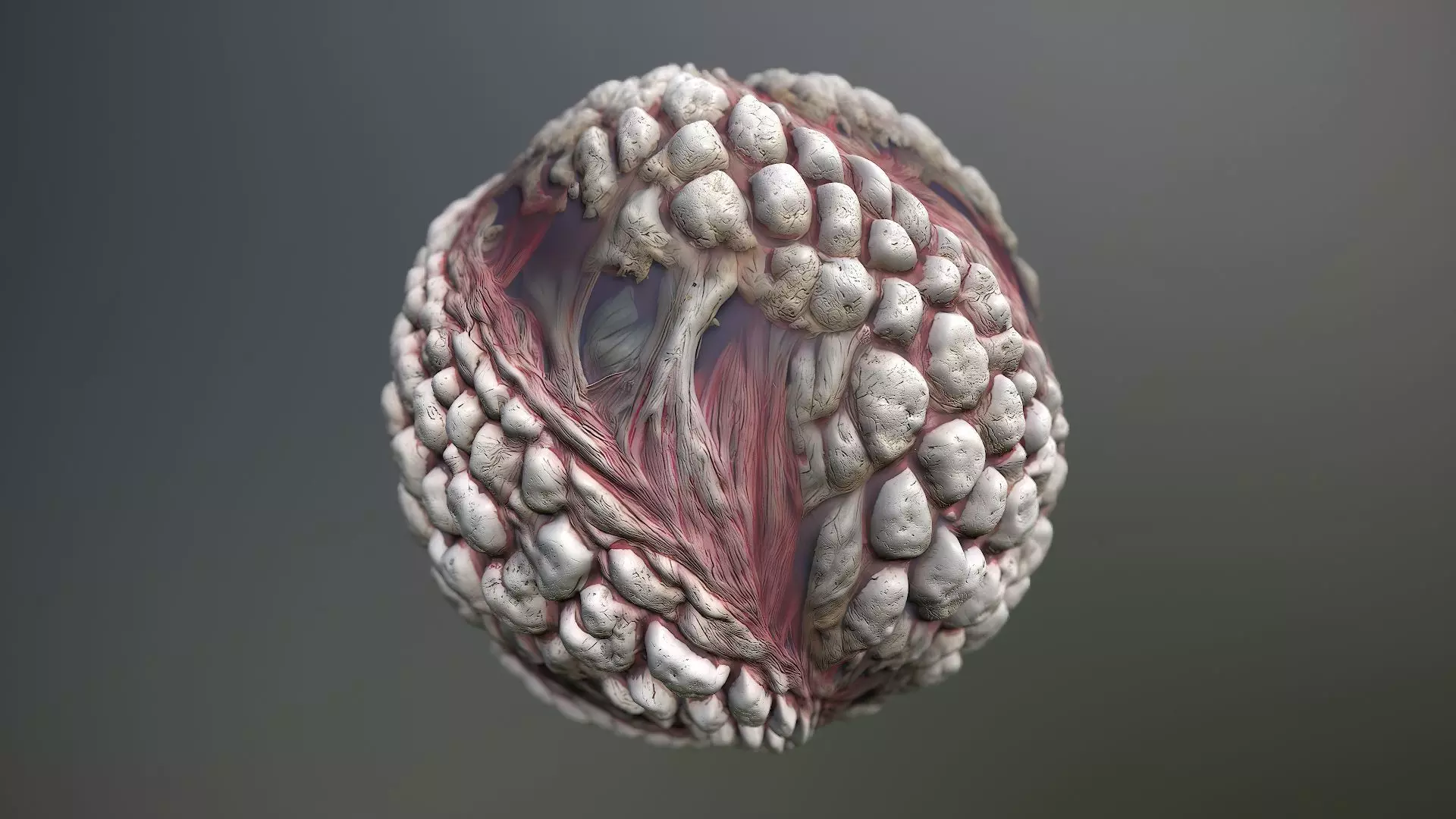 Material Skin Monster 9 Seamless PBR Texture Texture_0