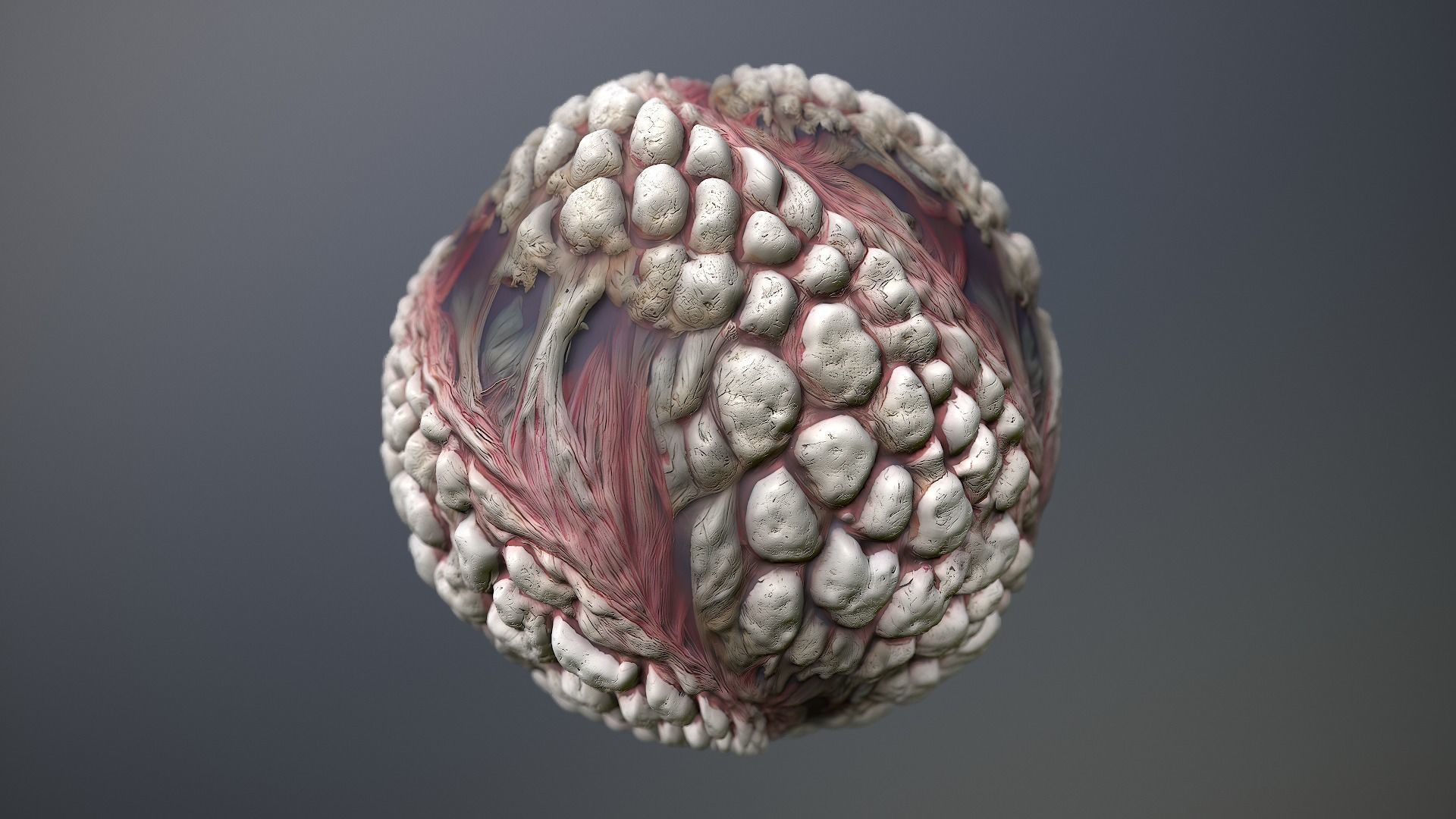 Material Skin Monster 9 Seamless PBR Texture Texture_10