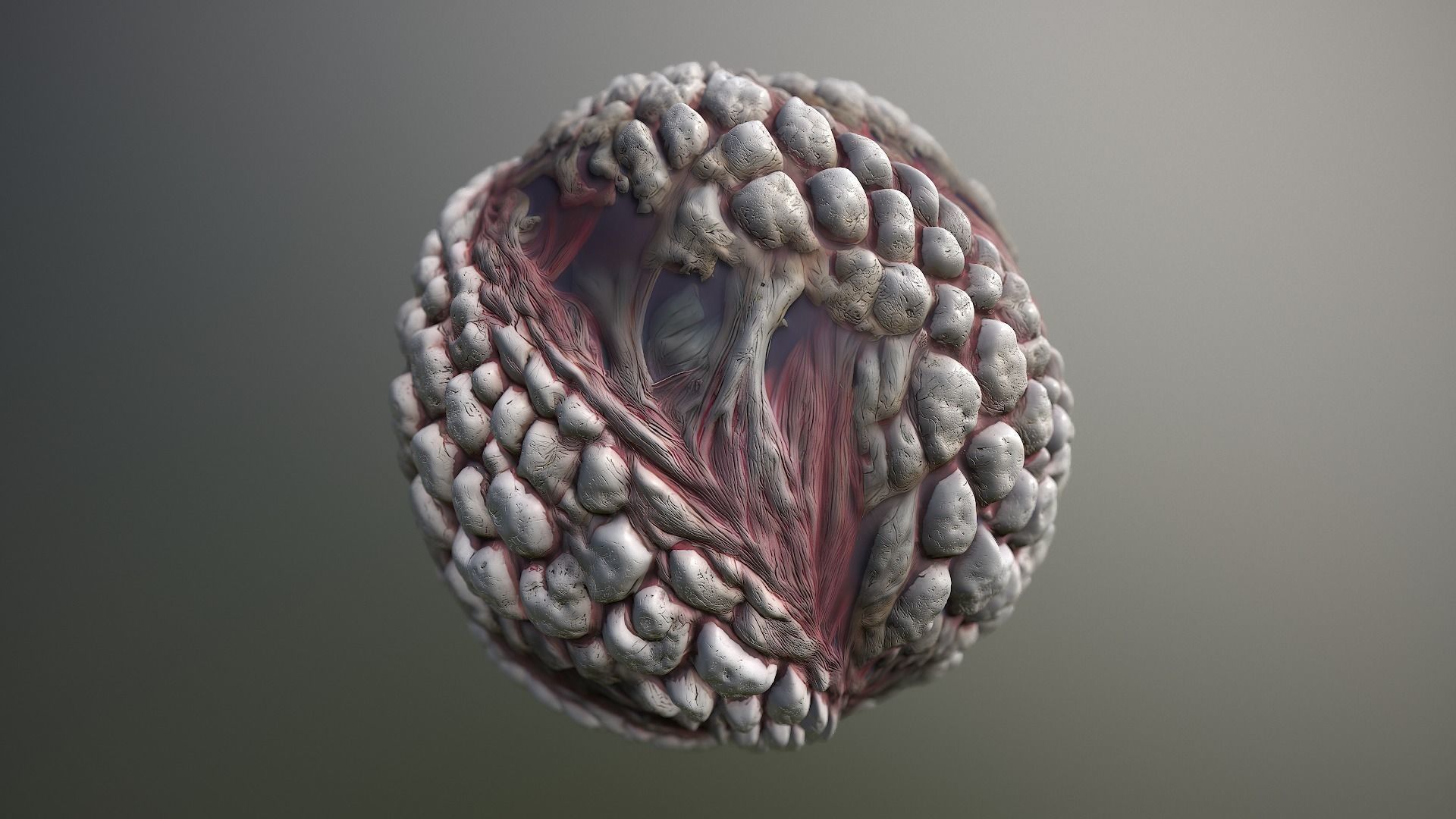 Material Skin Monster 9 Seamless PBR Texture Texture_15