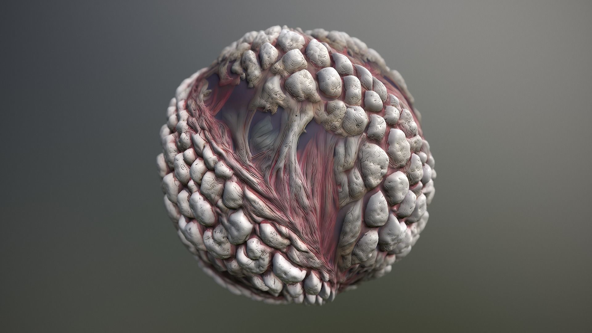 Material Skin Monster 9 Seamless PBR Texture Texture_13