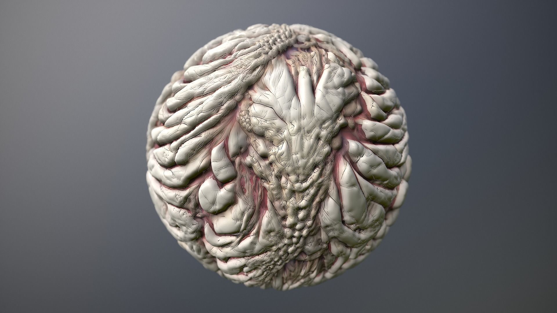 Material Skin Monster 8 Seamless PBR Texture Texture_9