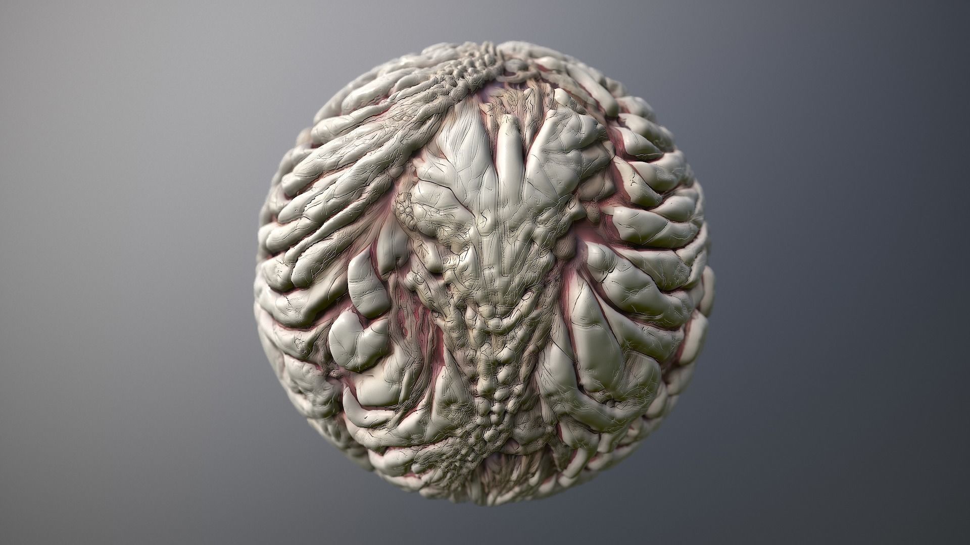 Material Skin Monster 8 Seamless PBR Texture Texture_8