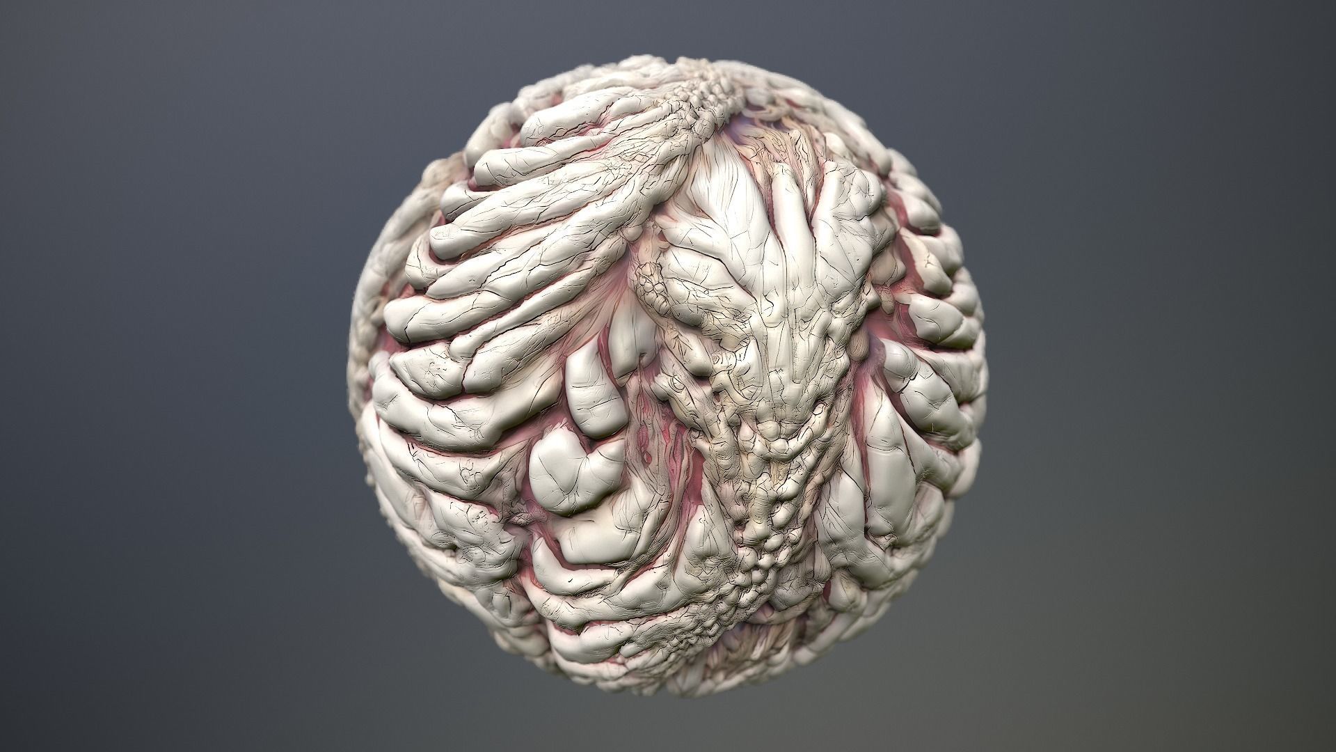 Material Skin Monster 8 Seamless PBR Texture Texture_11