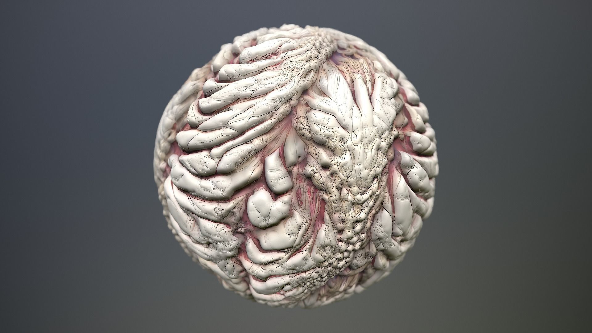 Material Skin Monster 8 Seamless PBR Texture Texture_12