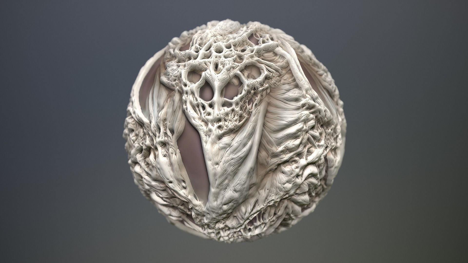Material Skin Monster 7 Seamless PBR Texture Texture_12