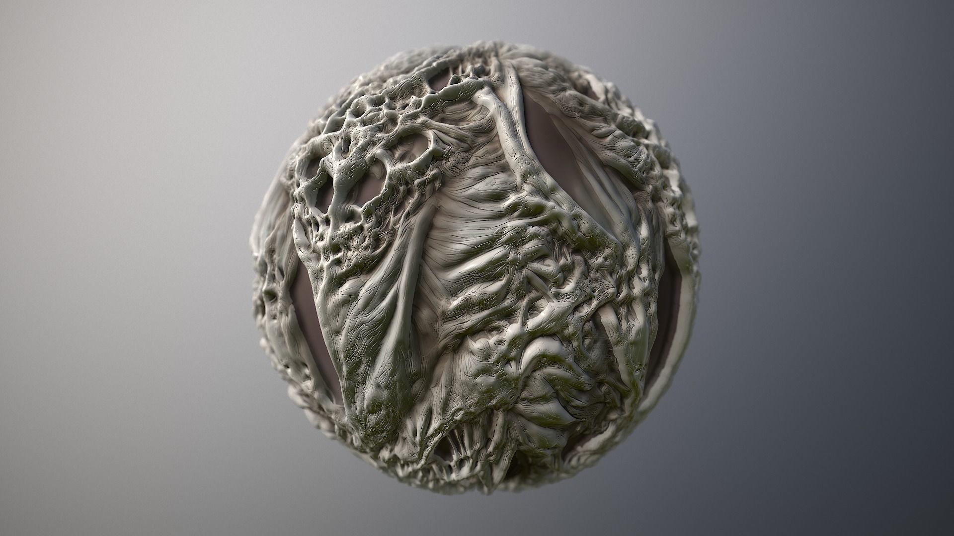 Material Skin Monster 7 Seamless PBR Texture Texture_7