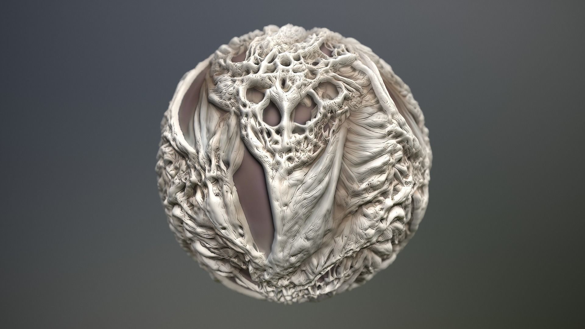 Material Skin Monster 7 Seamless PBR Texture Texture_14