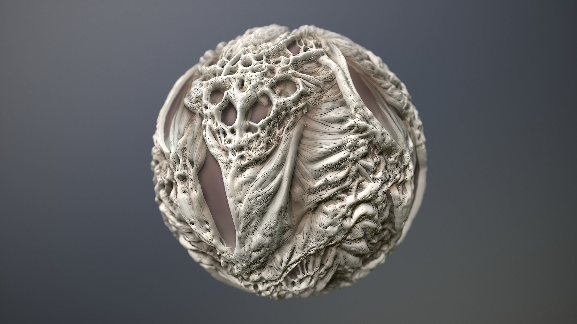 Material Skin Monster 7 Seamless PBR Texture Texture_10