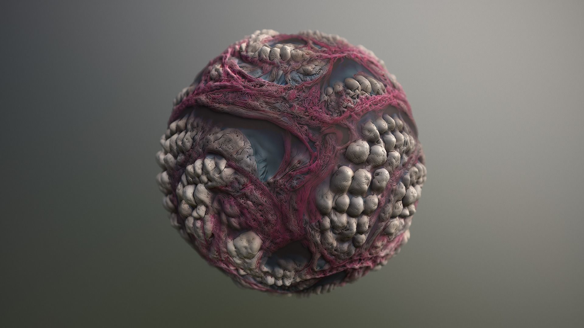 Material Skin Monster 6 Seamless PBR Texture Texture_15