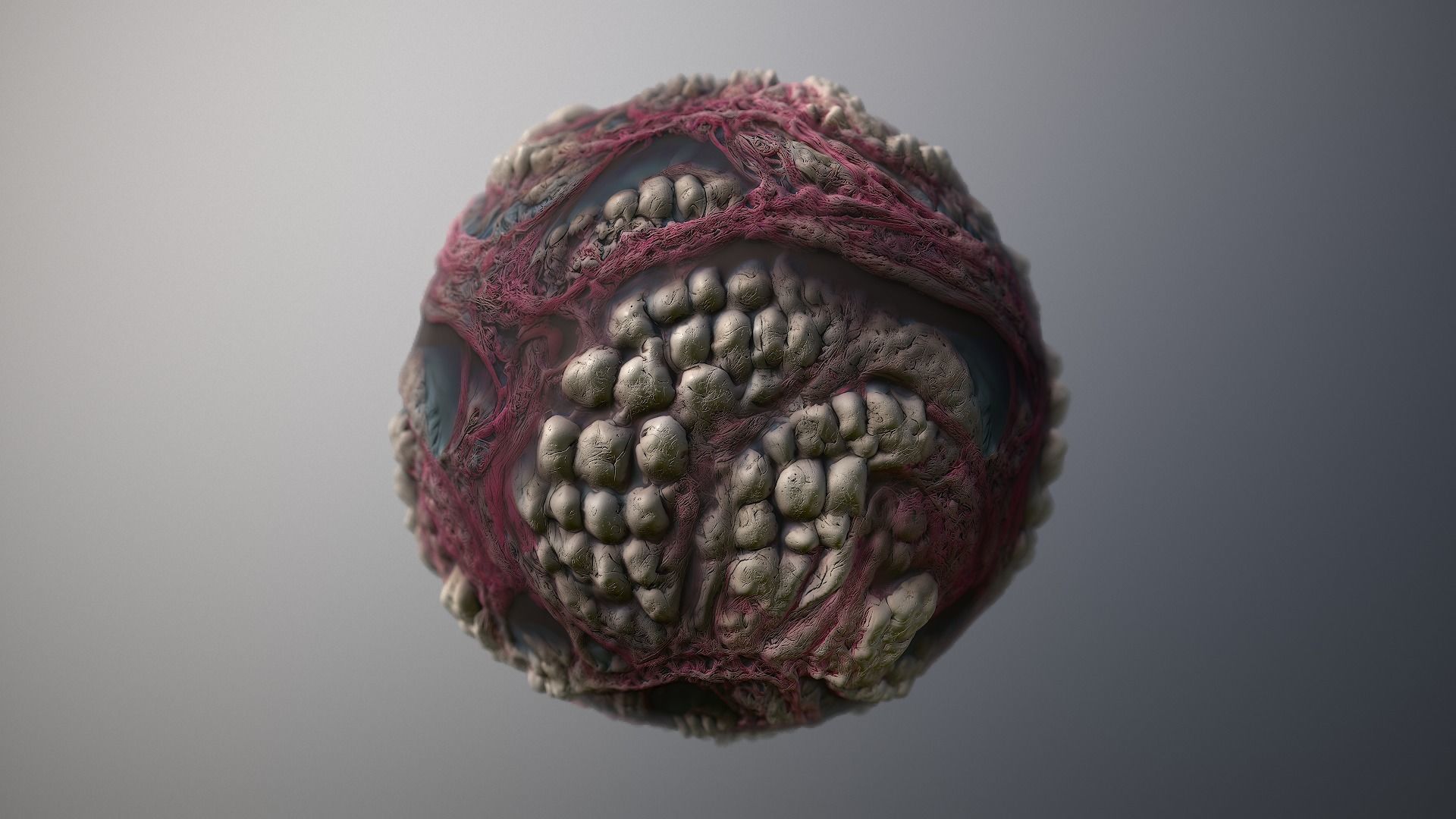 Material Skin Monster 6 Seamless PBR Texture Texture_7