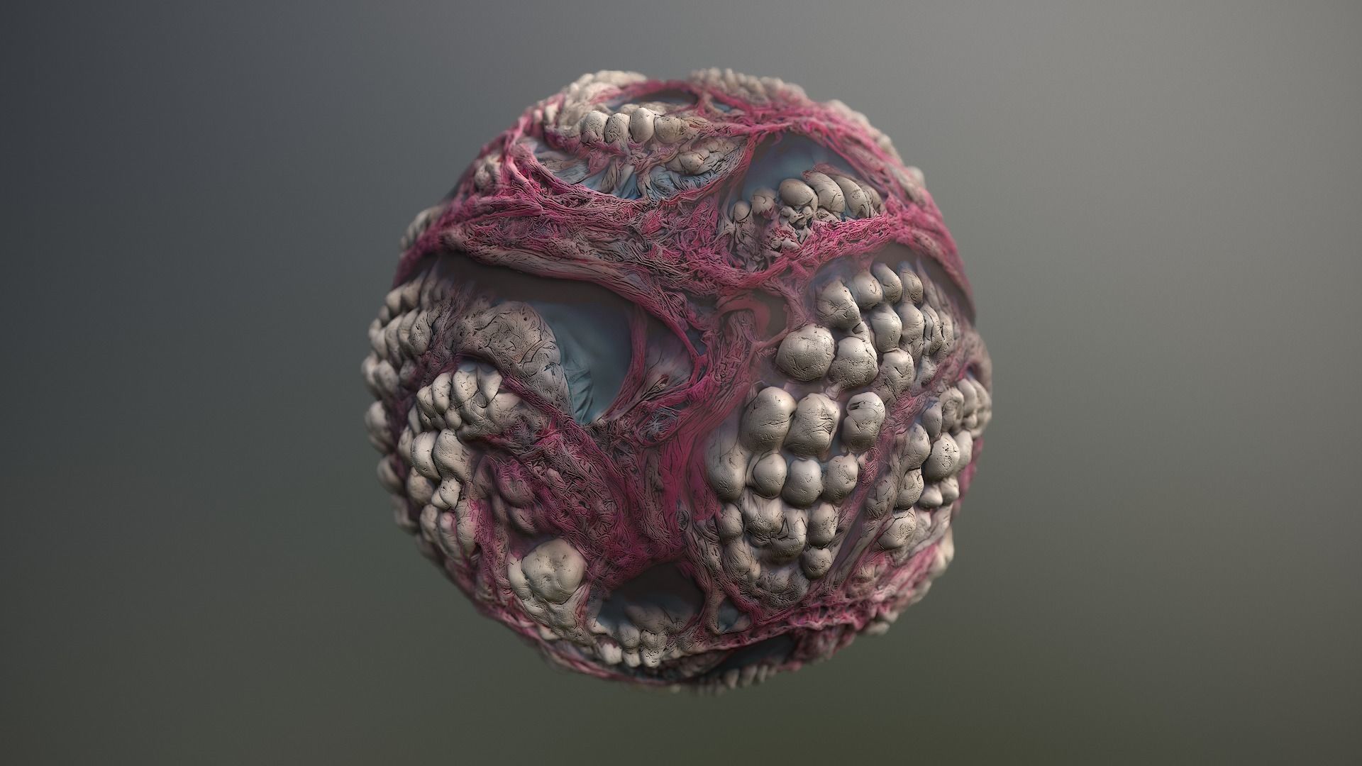 Material Skin Monster 6 Seamless PBR Texture Texture_13