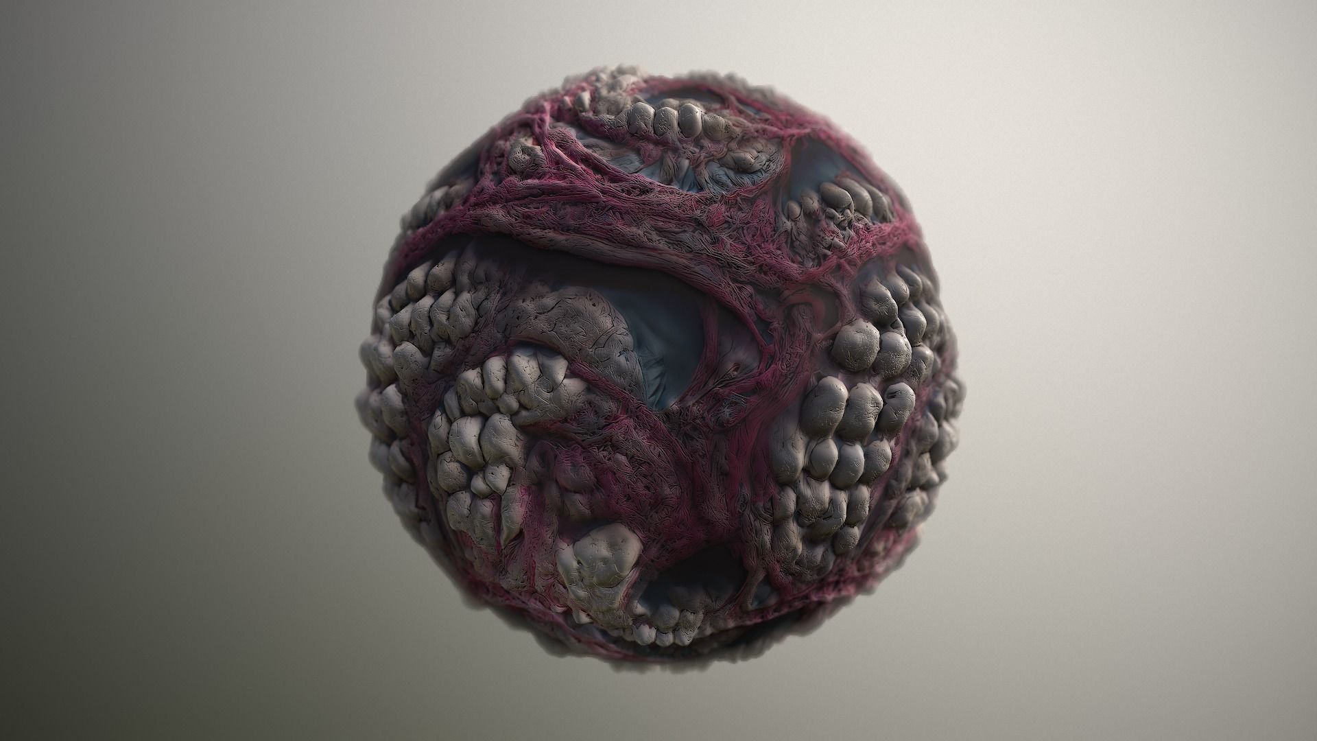Material Skin Monster 6 Seamless PBR Texture Texture_17