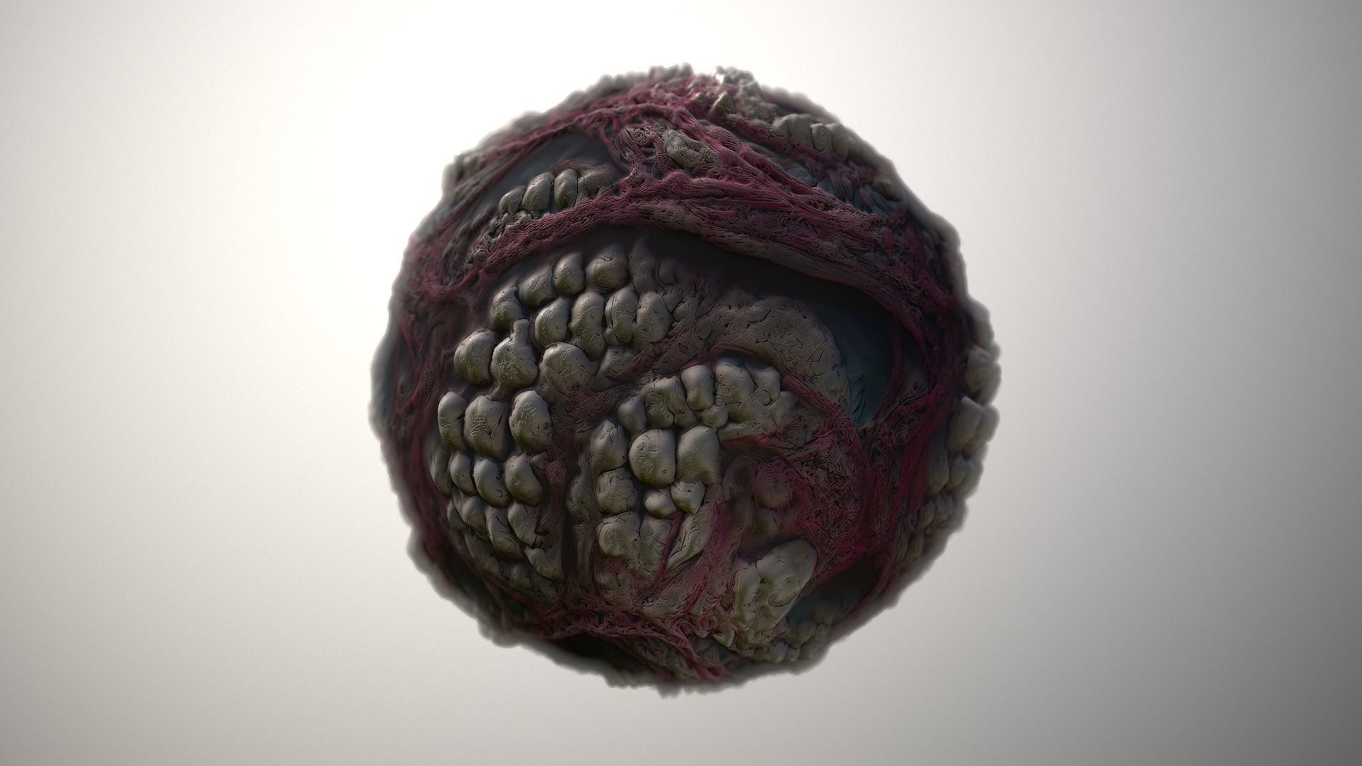 Material Skin Monster 6 Seamless PBR Texture Texture_4