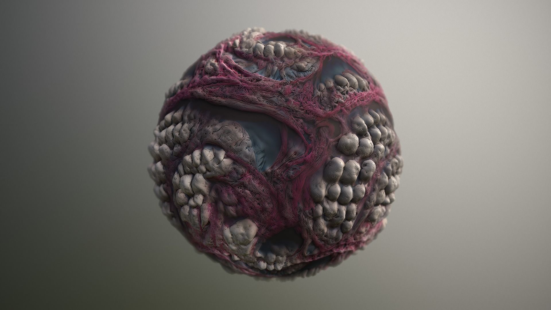 Material Skin Monster 6 Seamless PBR Texture Texture_16