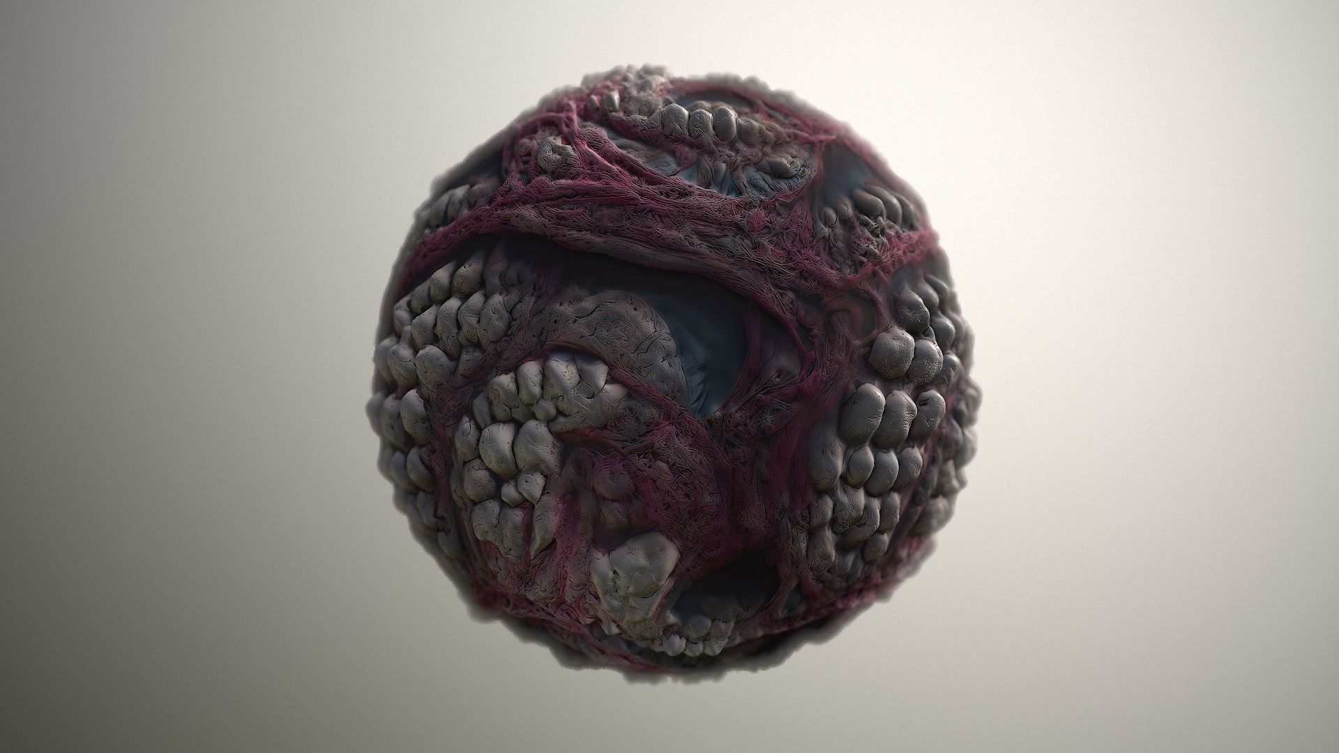Material Skin Monster 6 Seamless PBR Texture Texture_18
