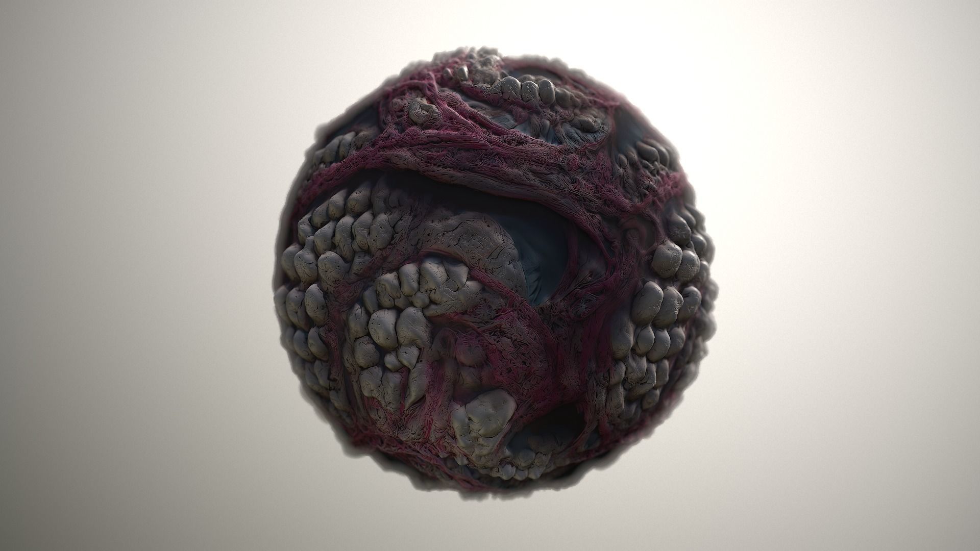 Material Skin Monster 6 Seamless PBR Texture Texture_19