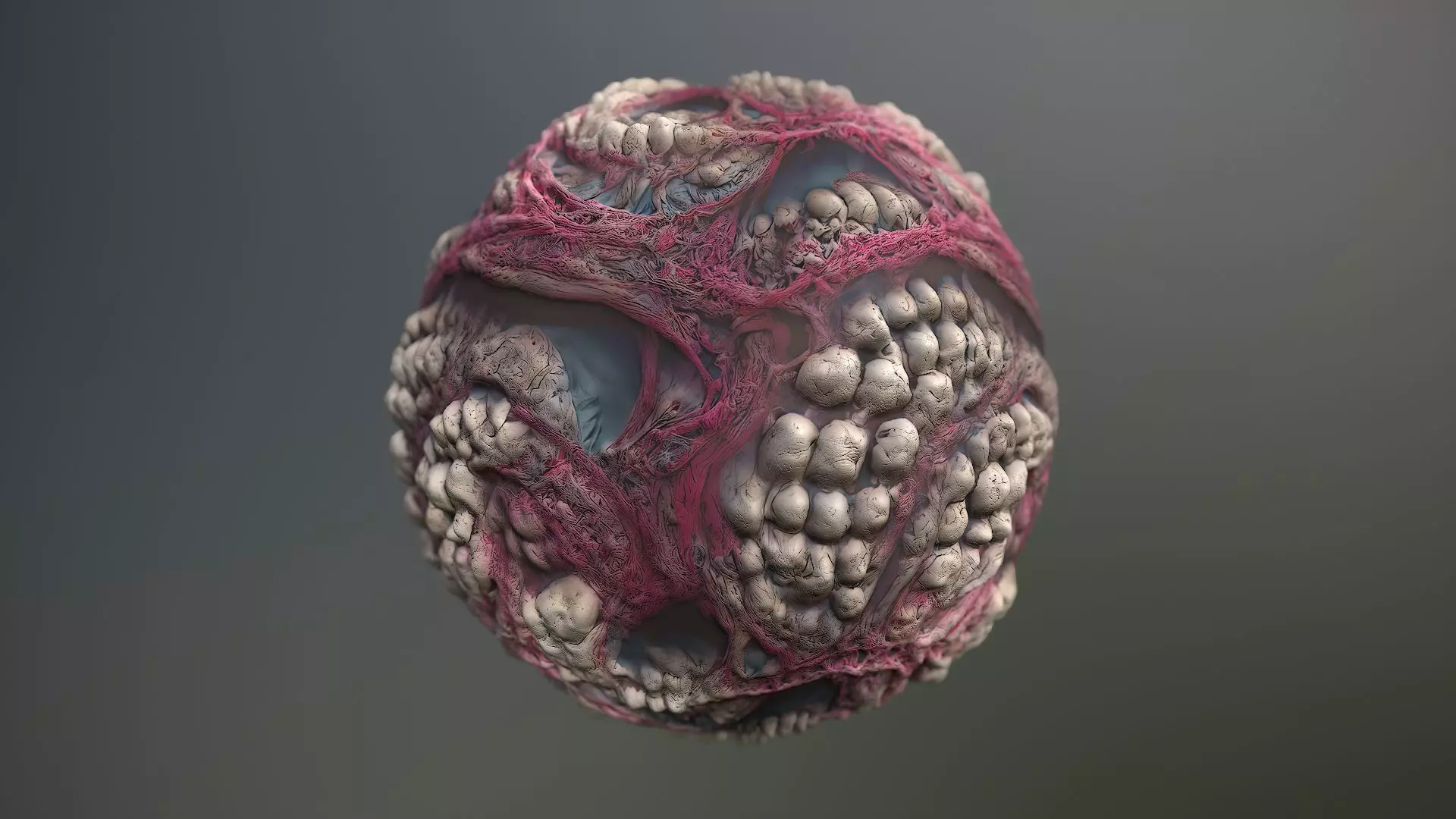 Material Skin Monster 6 Seamless PBR Texture Texture_0