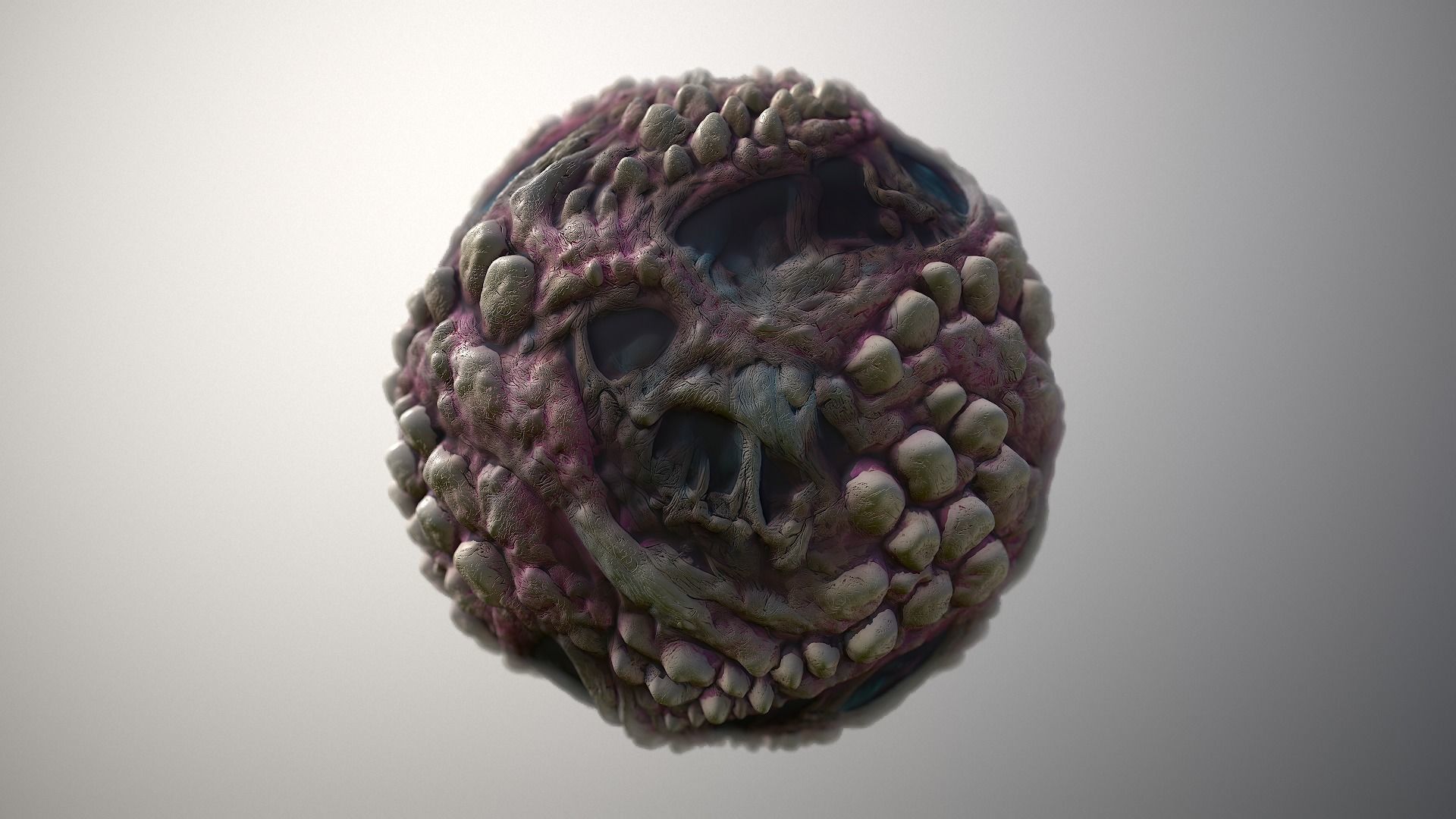 Material Skin Monster 5 Seamless PBR Texture Texture_5