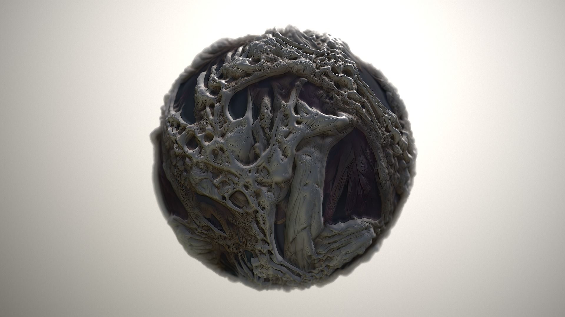 Material Skin Monster 4 Seamless PBR Texture Texture_20