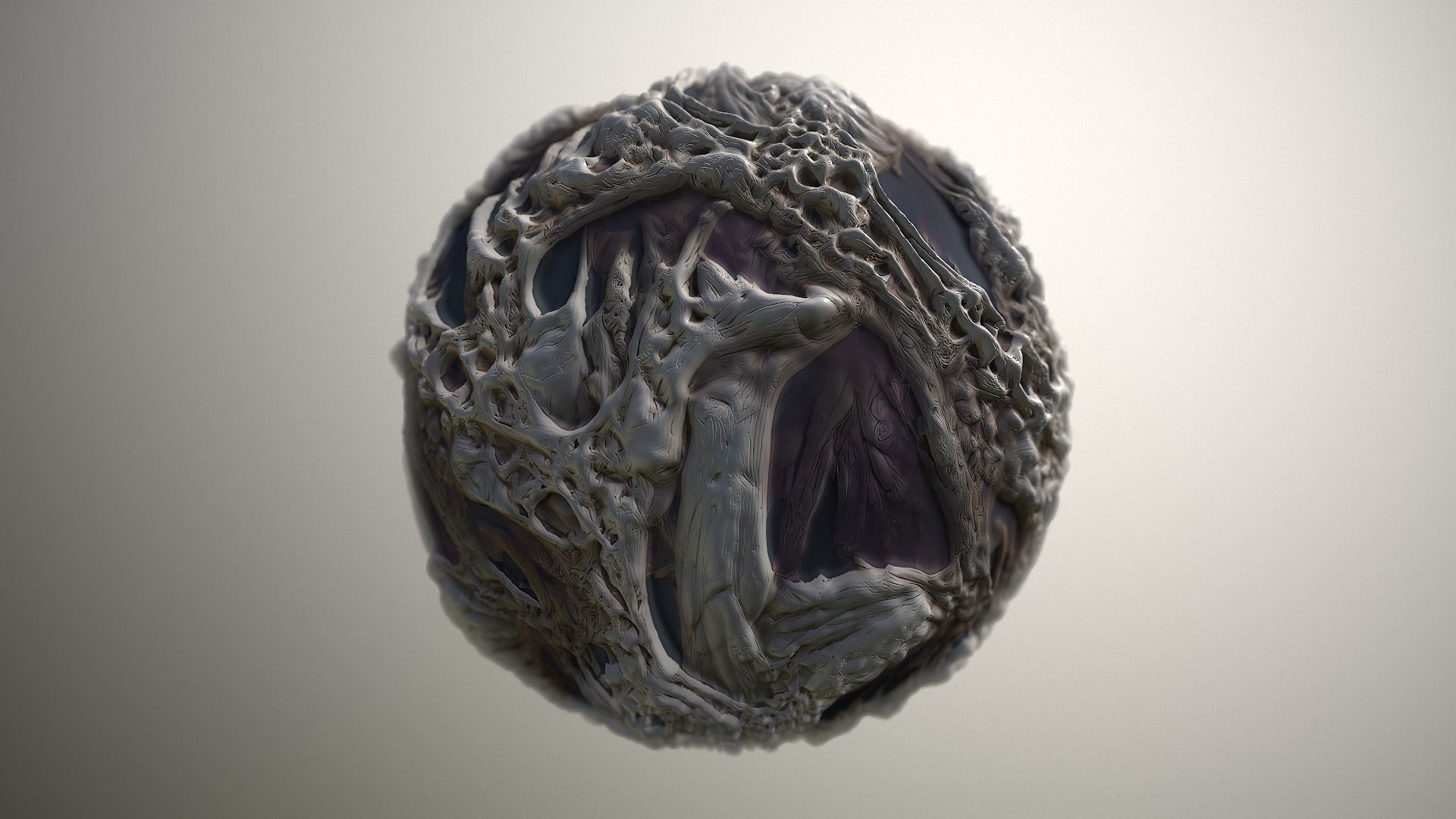 Material Skin Monster 4 Seamless PBR Texture Texture_18