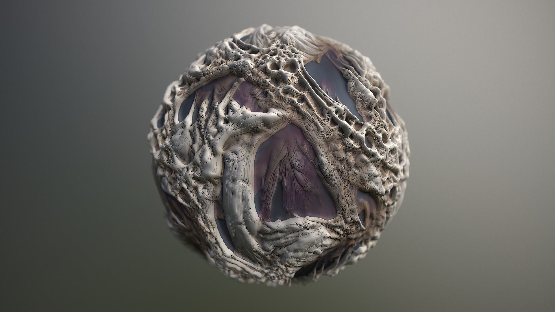 Material Skin Monster 4 Seamless PBR Texture Texture_15