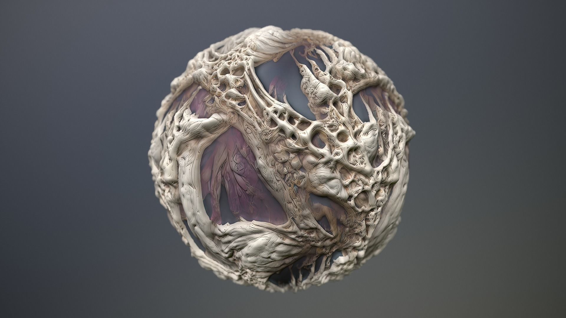 Material Skin Monster 4 Seamless PBR Texture Texture_11