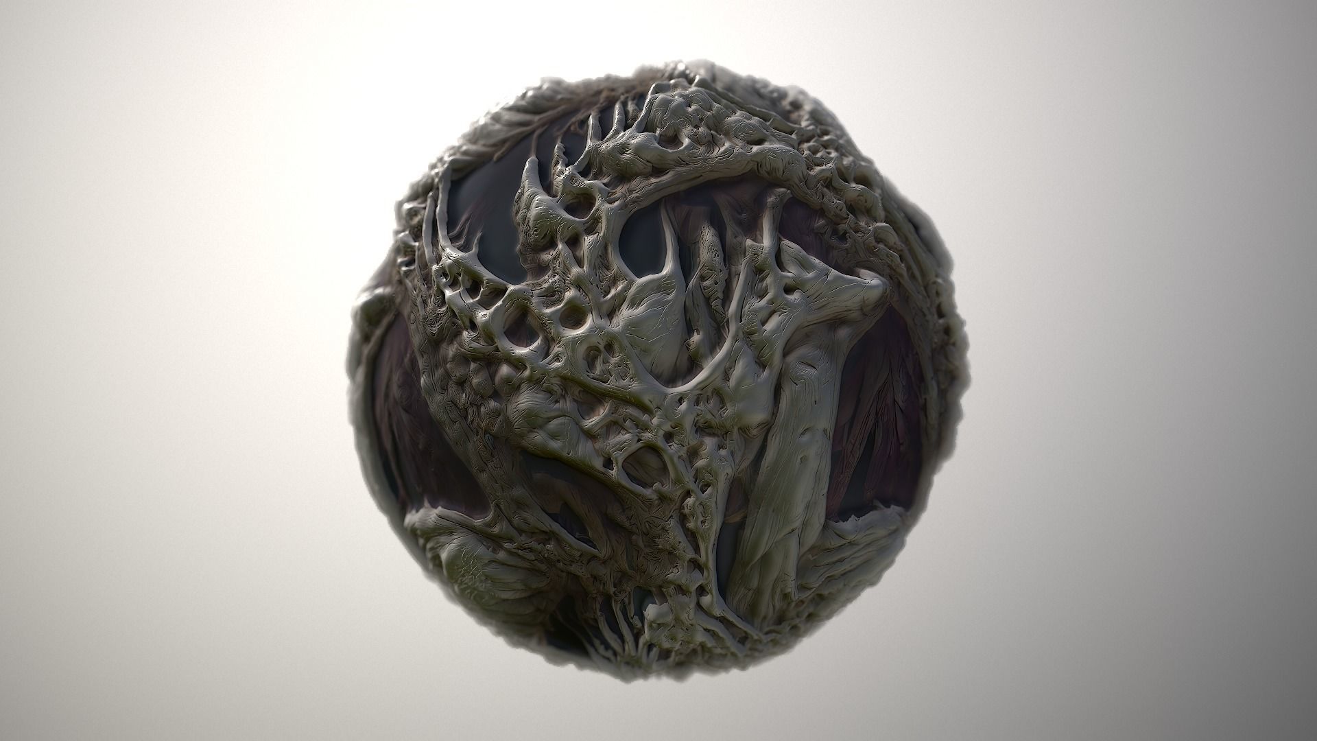 Material Skin Monster 4 Seamless PBR Texture Texture_4