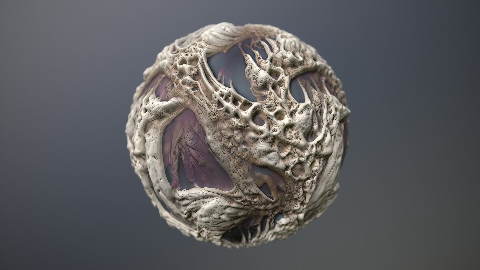 Material Skin Monster 4 Seamless PBR Texture Texture_10