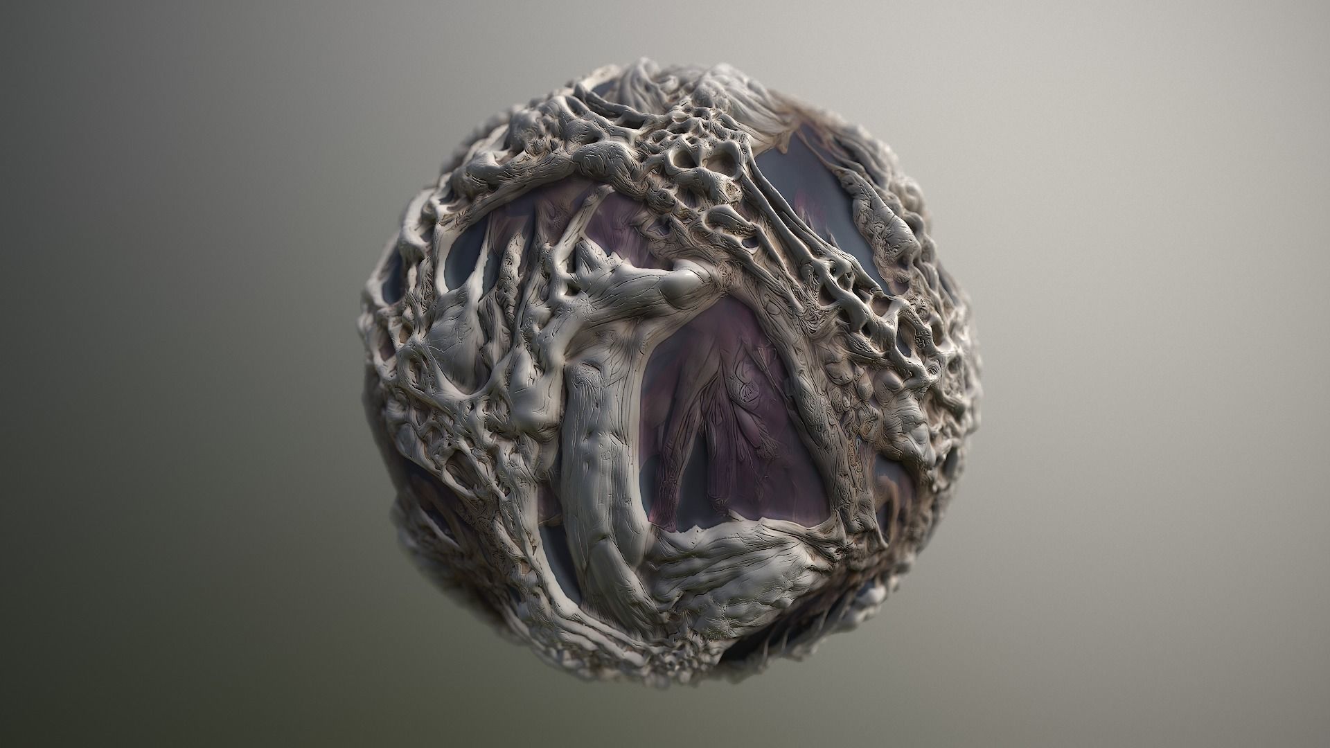 Material Skin Monster 4 Seamless PBR Texture Texture_16