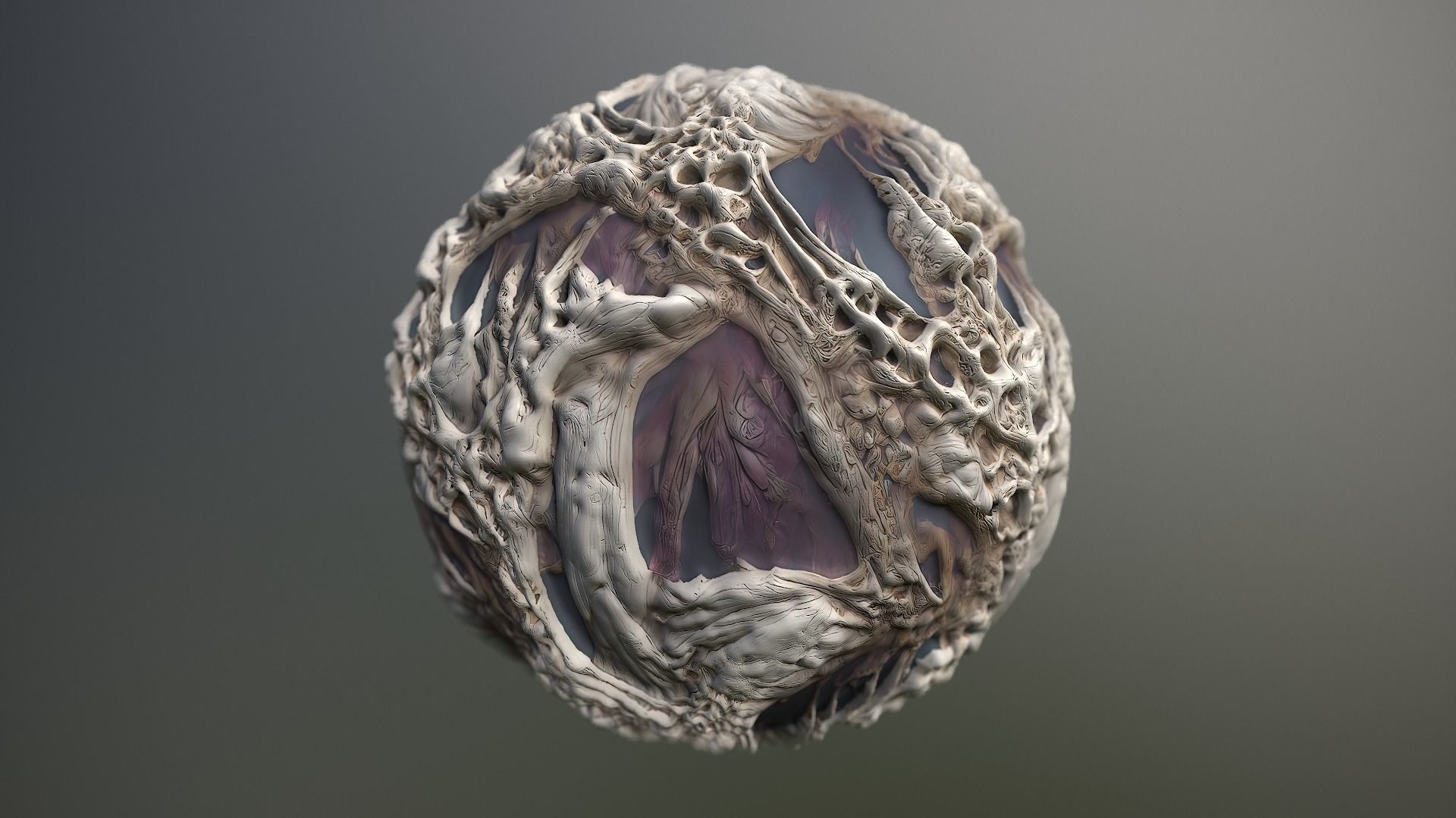 Material Skin Monster 4 Seamless PBR Texture Texture_13