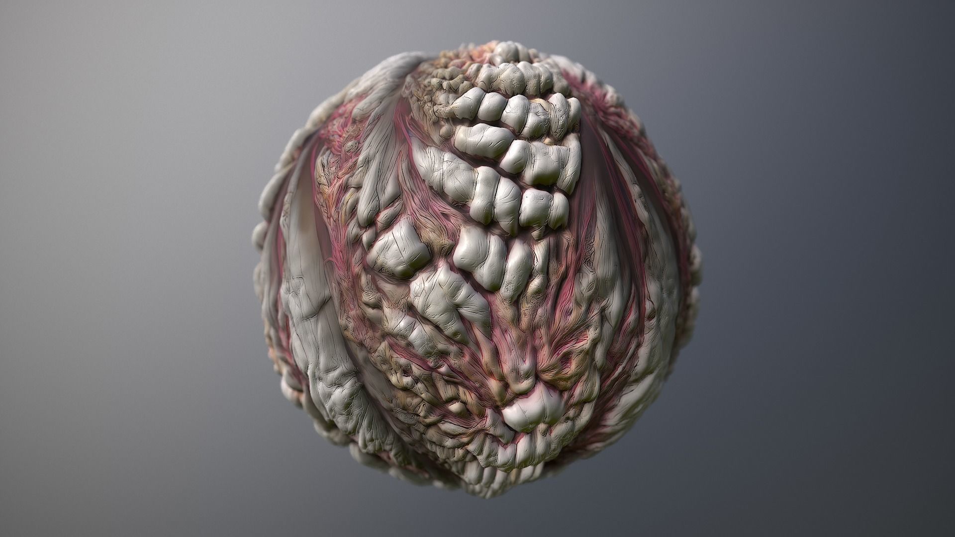 Material Skin Monster 3 Seamless PBR Texture Texture_8