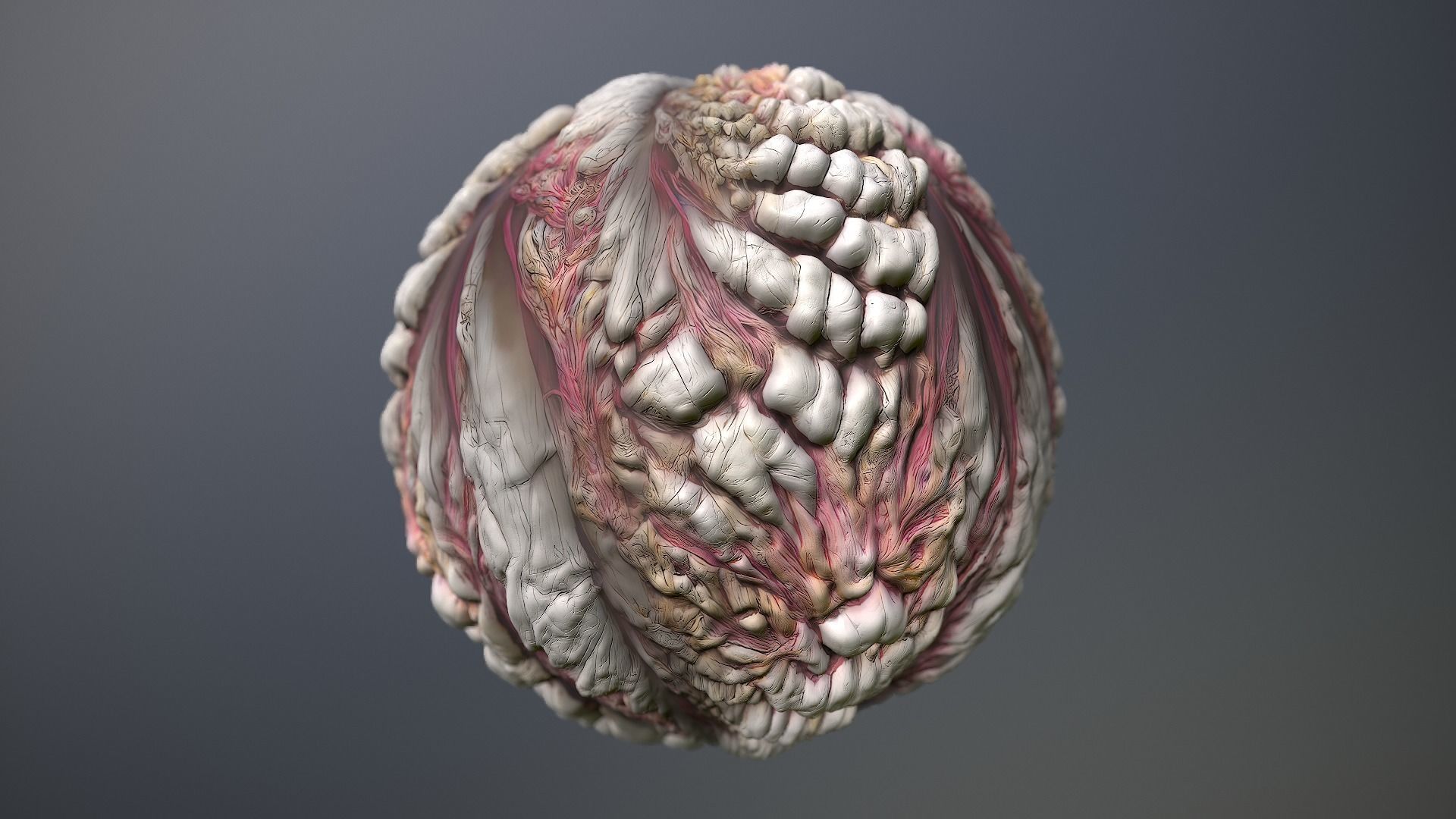 Material Skin Monster 3 Seamless PBR Texture Texture_10