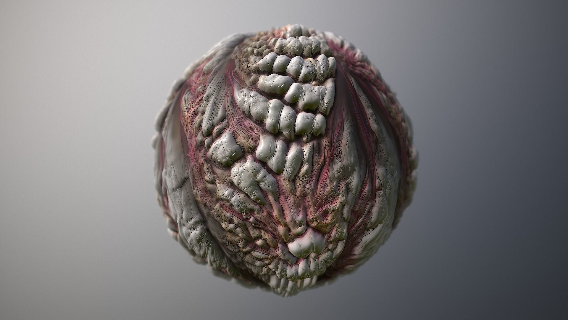 Material Skin Monster 3 Seamless PBR Texture Texture_7