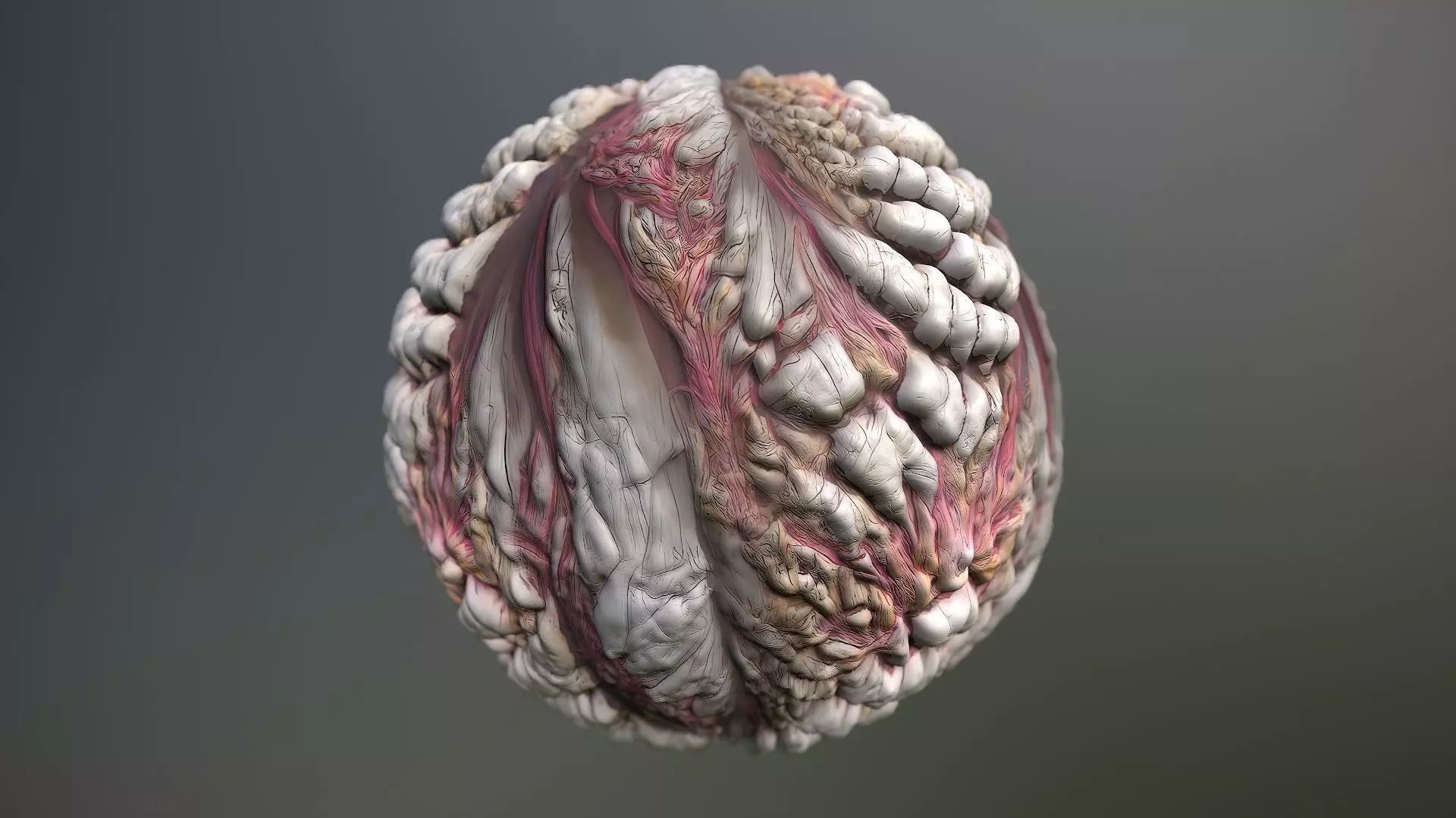 Material Skin Monster 3 Seamless PBR Texture Texture_0