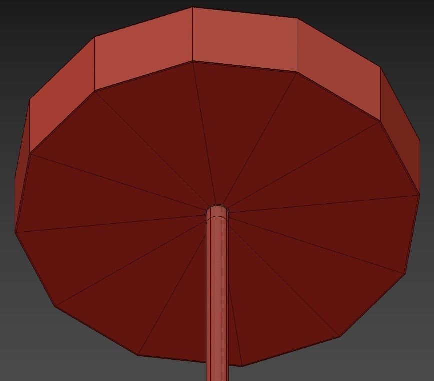 DURDEN modern chandelier with brass and glass shades 3D model_3