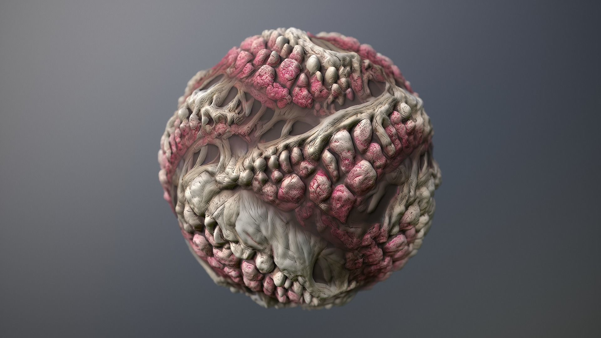 Material Skin Monster 2 Seamless PBR Texture Texture_9