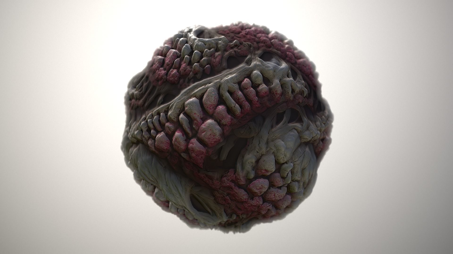 Material Skin Monster 2 Seamless PBR Texture Texture_3