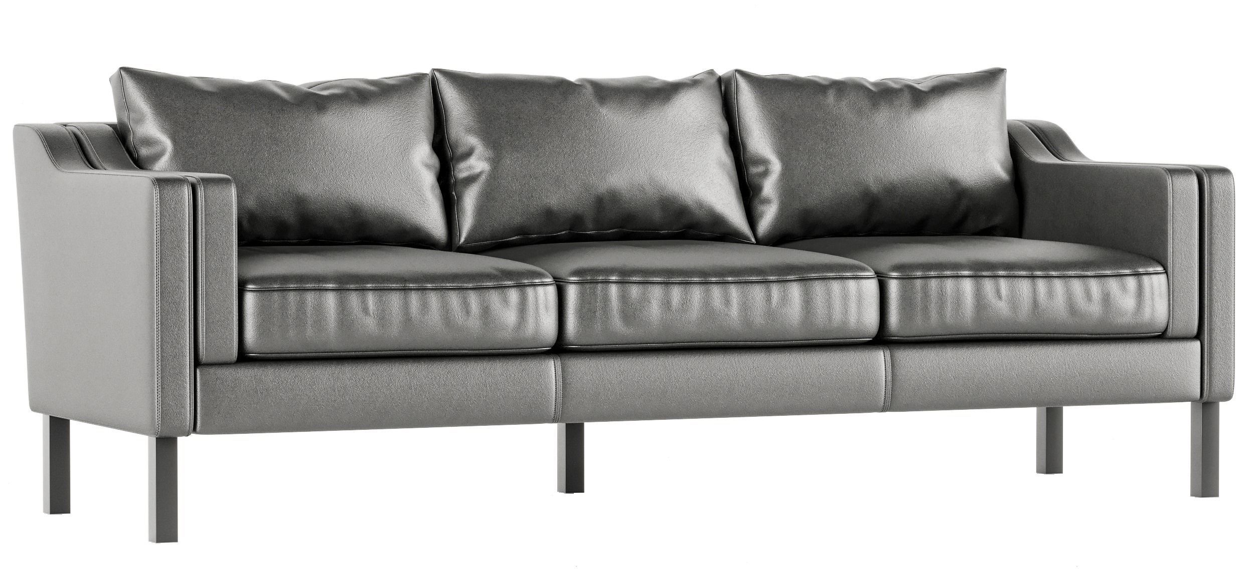 Borge Mogensen 2213 Sofa 3D model_1