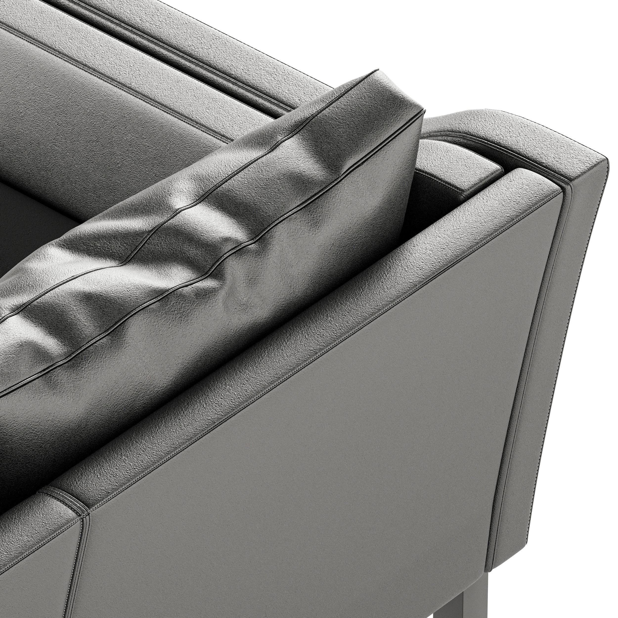 Borge Mogensen 2213 Sofa 3D model_3