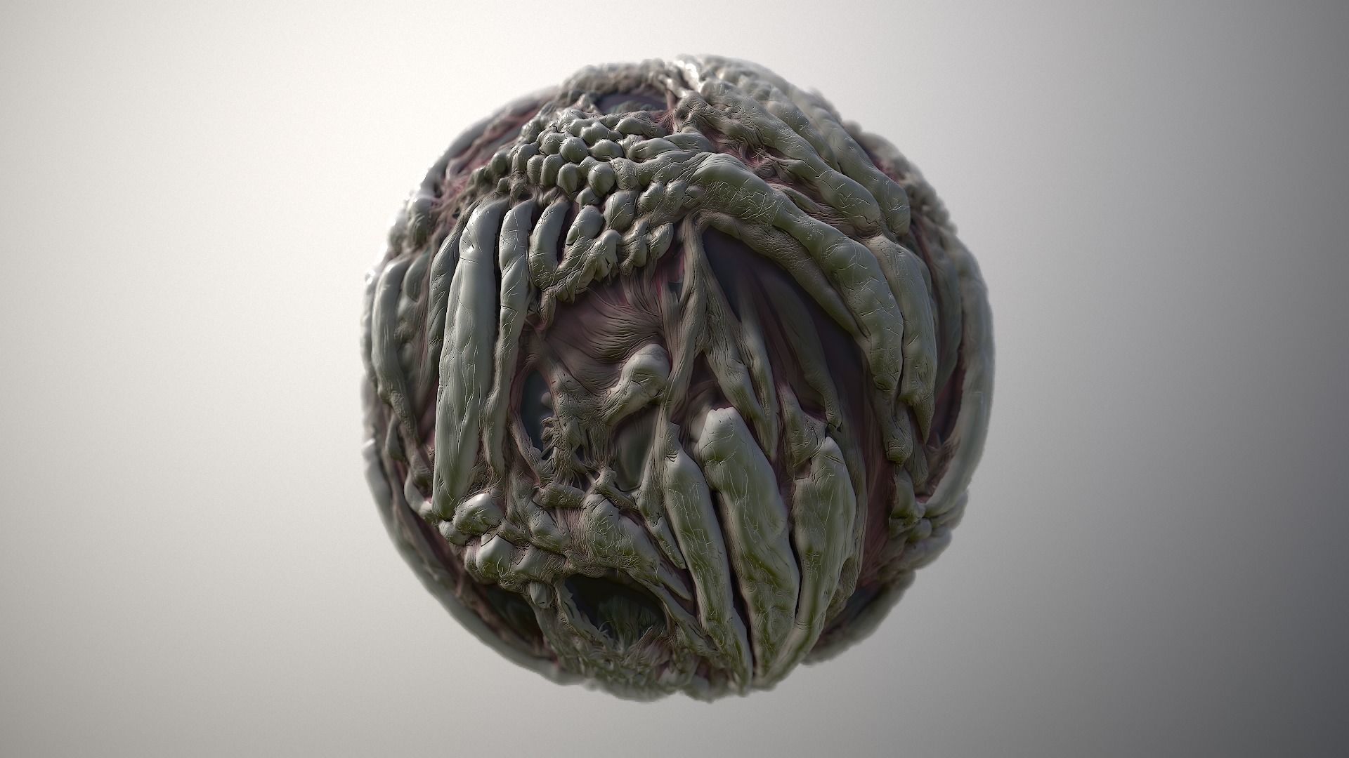 Material Skin Monster 10 Seamless PBR Texture Texture_5