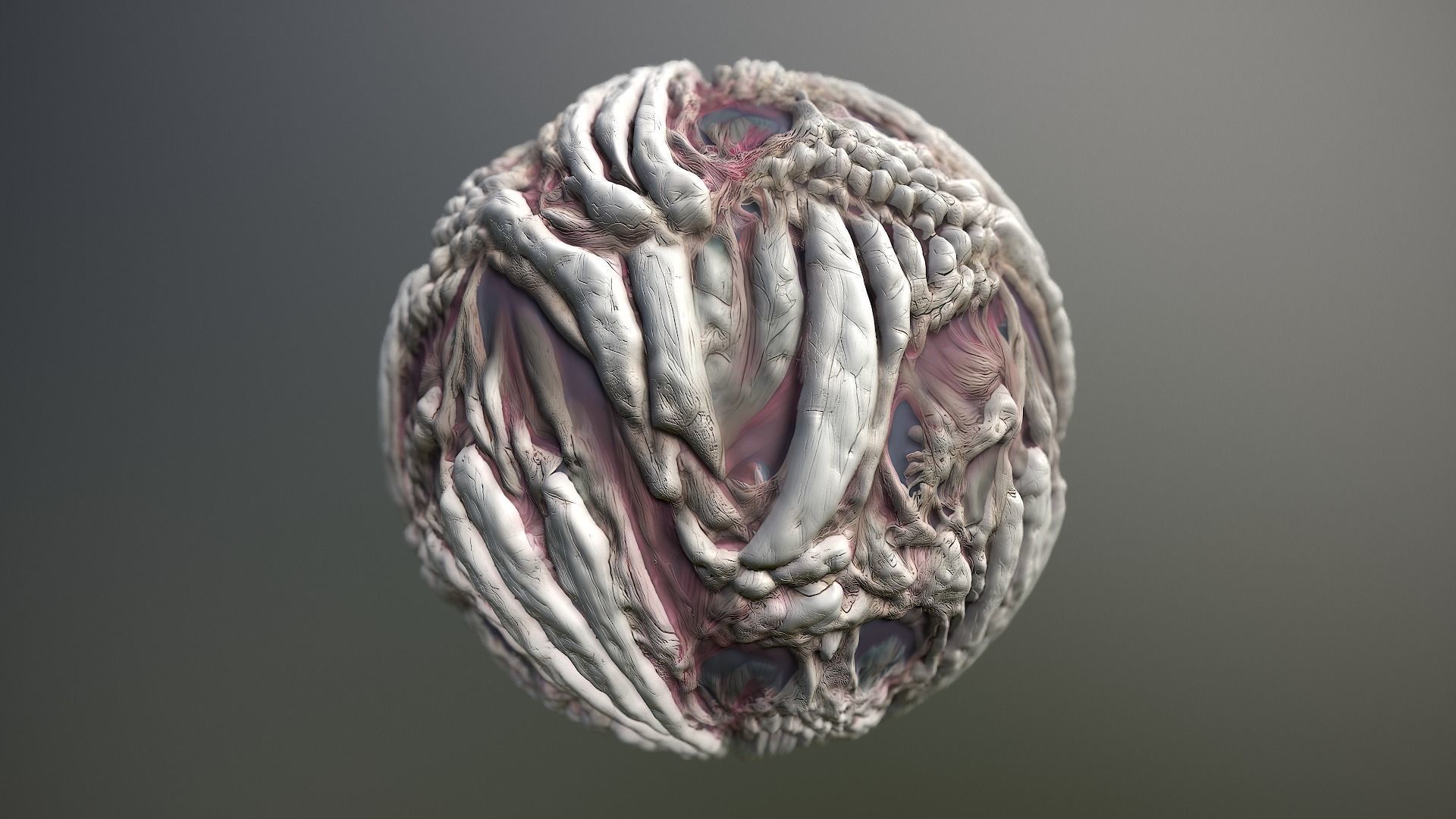 Material Skin Monster 10 Seamless PBR Texture Texture_13