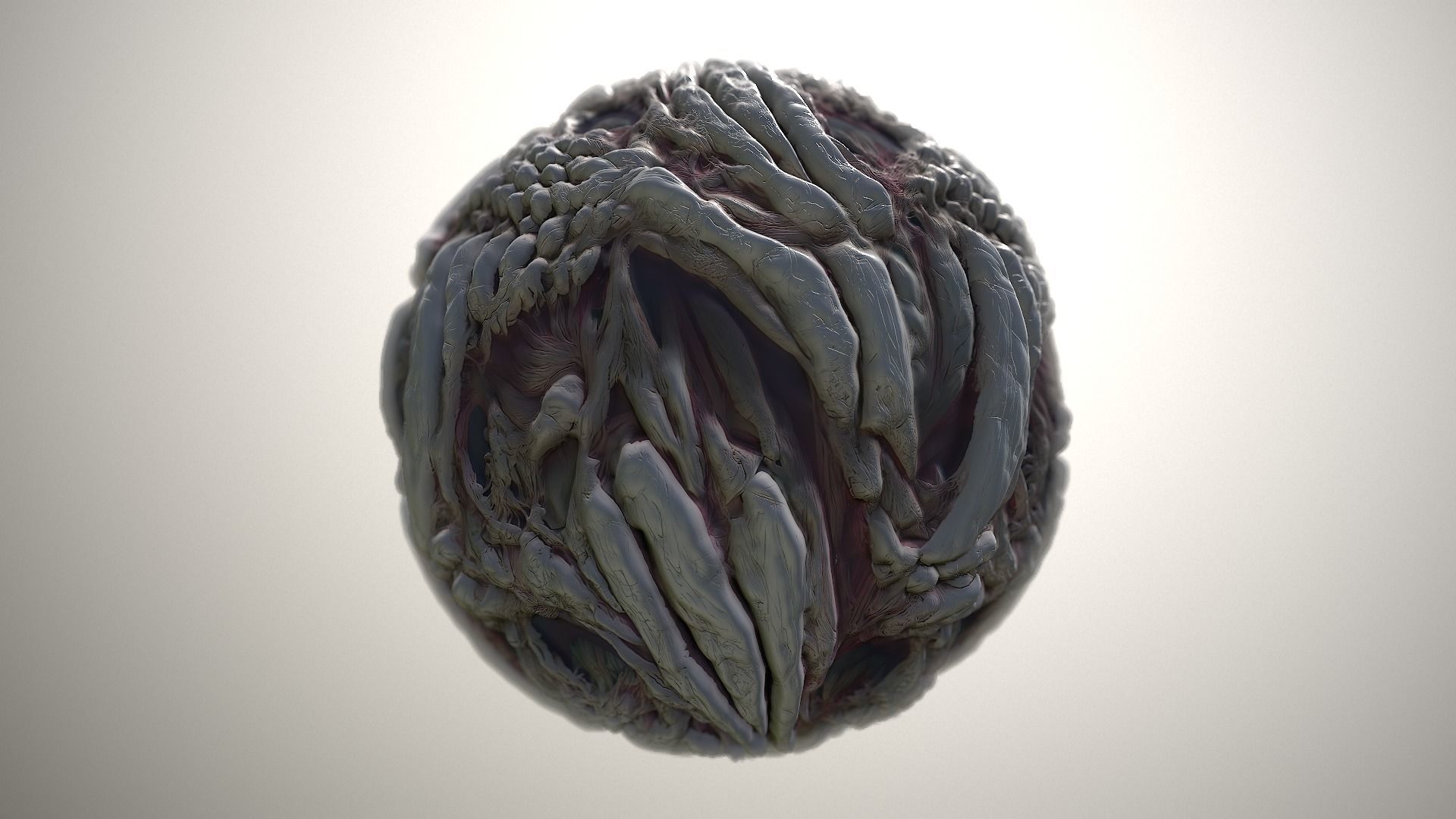 Material Skin Monster 10 Seamless PBR Texture Texture_20