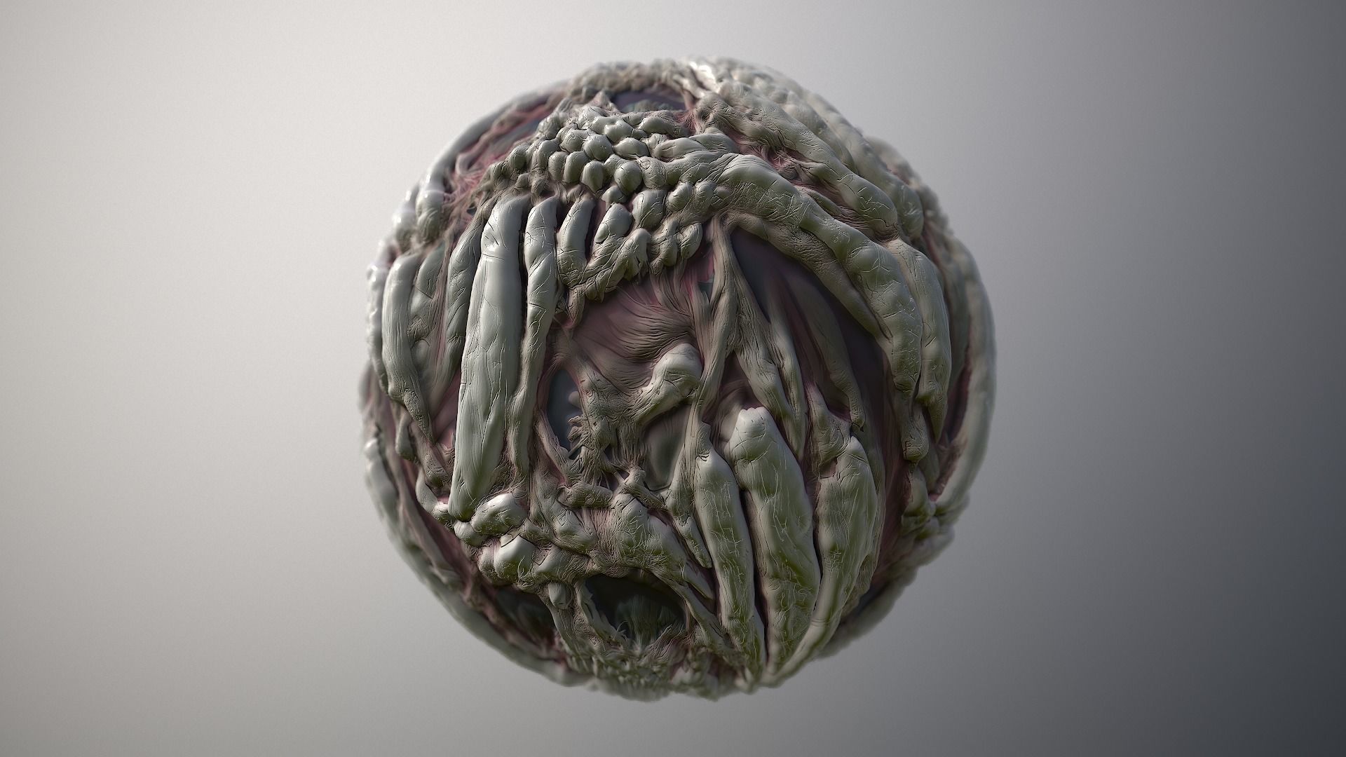 Material Skin Monster 10 Seamless PBR Texture Texture_6