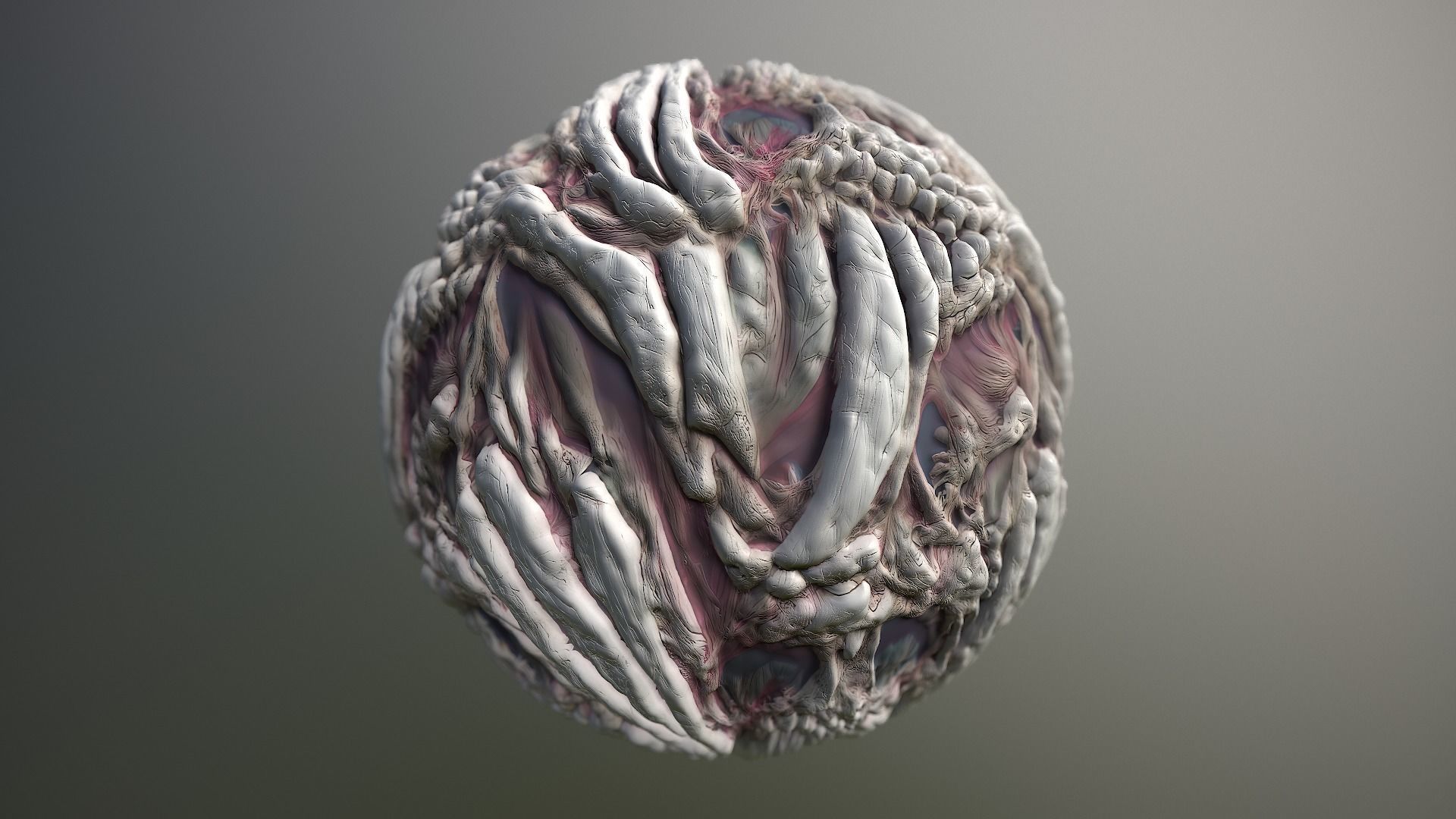 Material Skin Monster 10 Seamless PBR Texture Texture_15