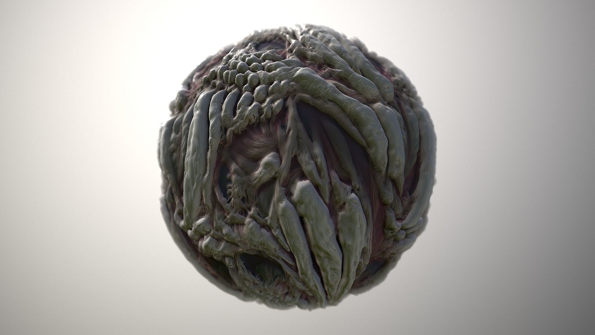 Material Skin Monster 10 Seamless PBR Texture Texture_4