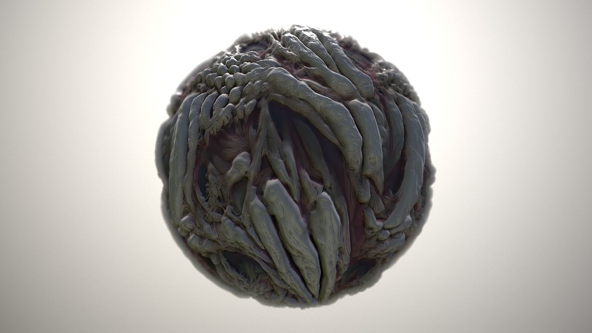 Material Skin Monster 10 Seamless PBR Texture Texture_21