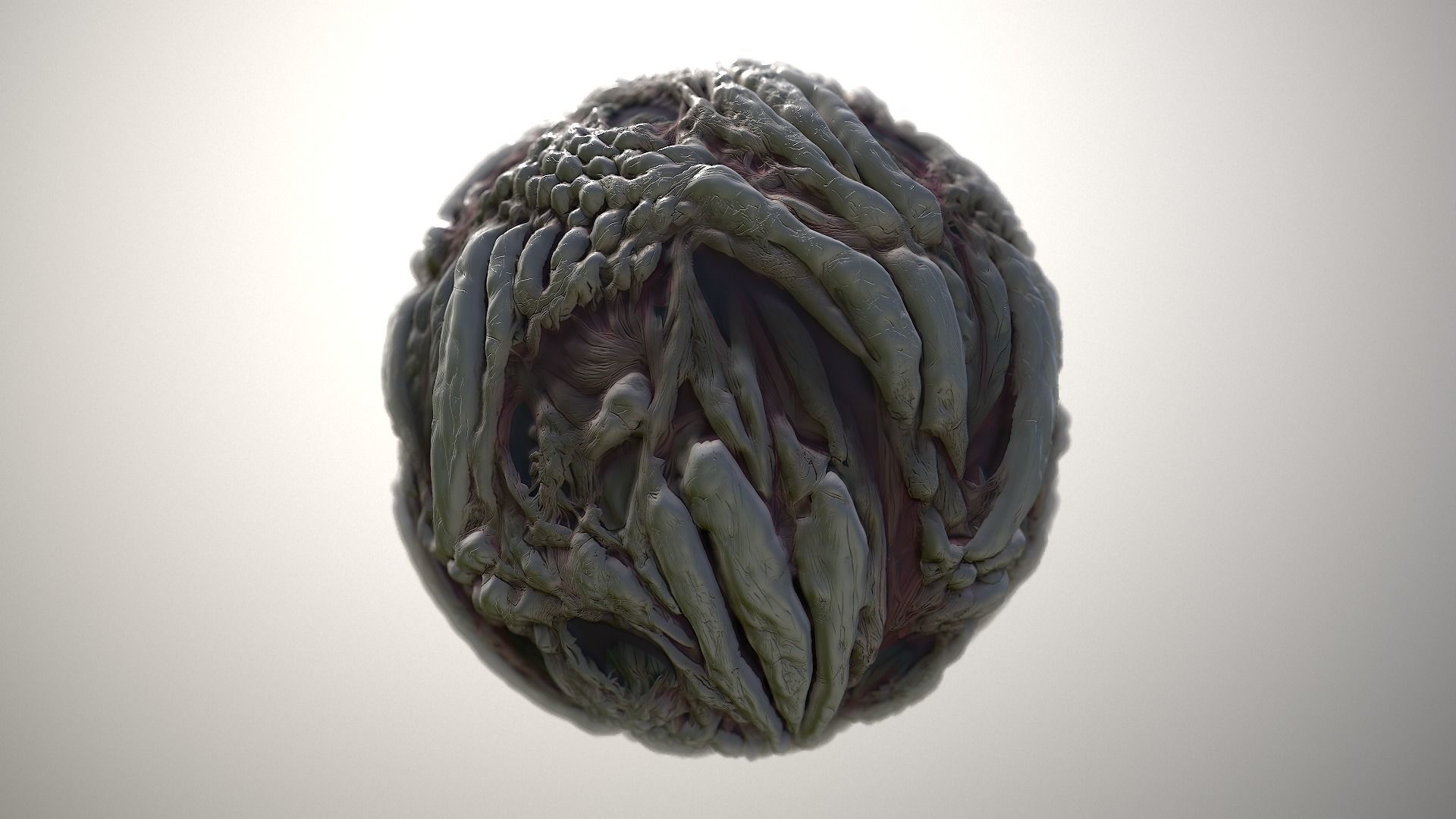 Material Skin Monster 10 Seamless PBR Texture Texture_3